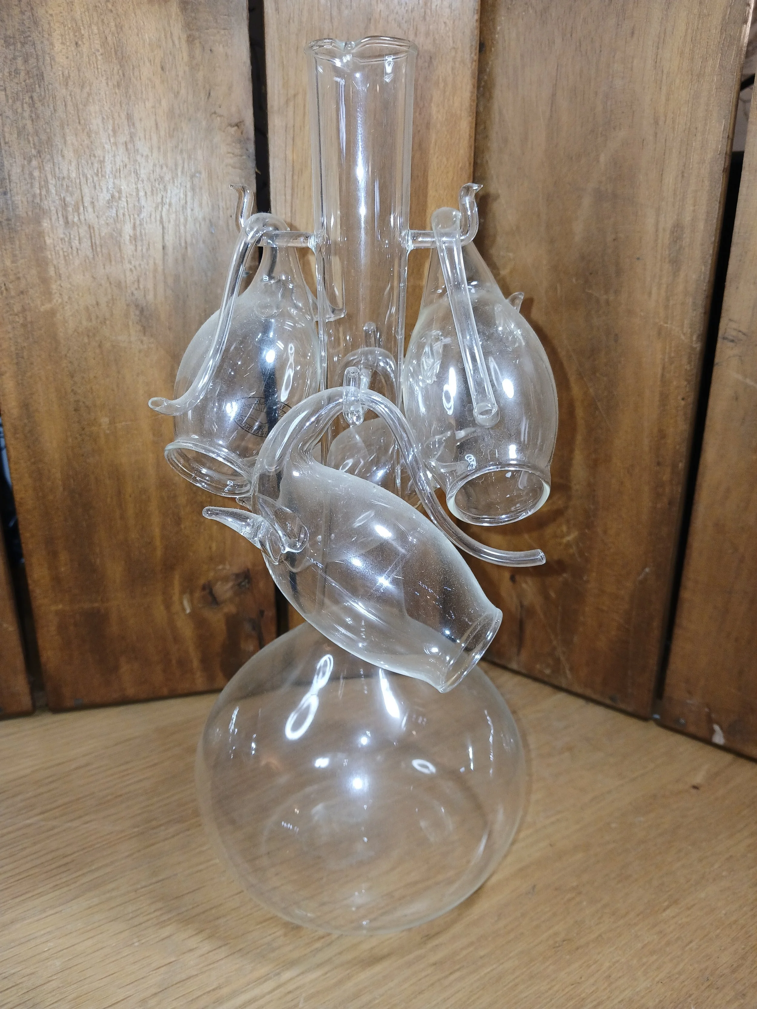 Hunter Valley Wine Country Novelty Glass Wine Decanter Set with Glasses