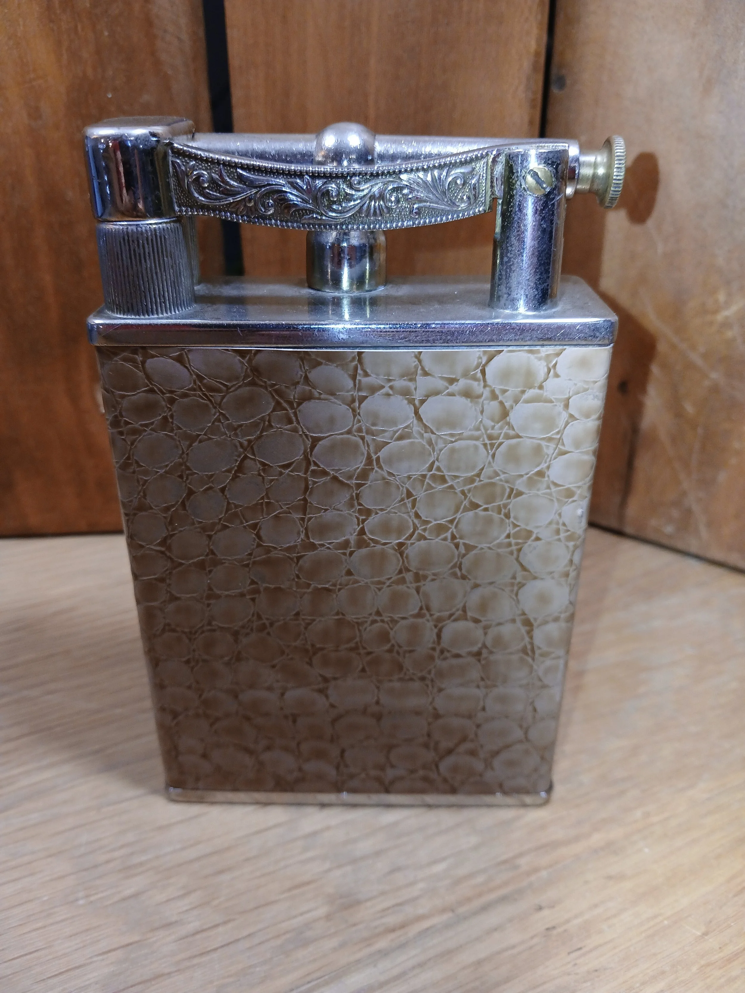 Japanese Oversized Large Lift Arm Table Lighter 1940's