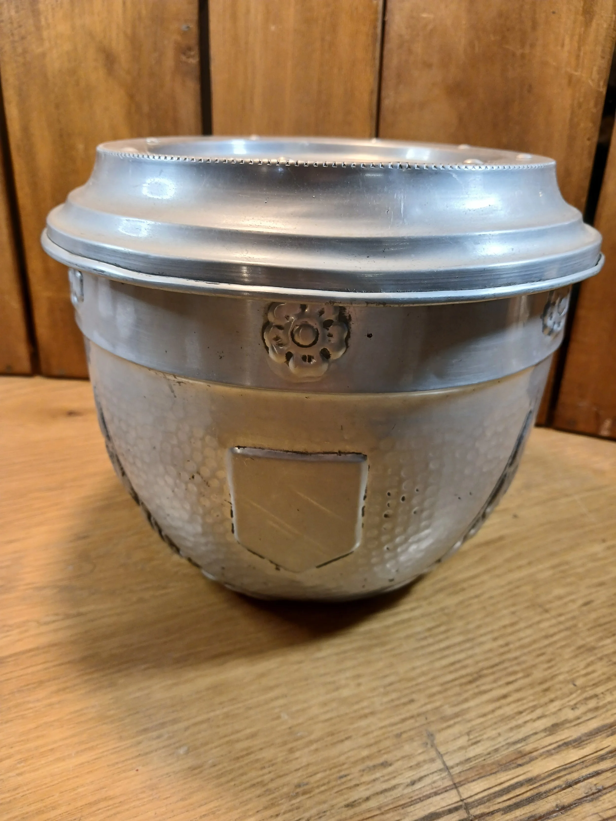 Siddall & Hilton Ltd Vintage Hand Crafted Aluminium Ice Bucket