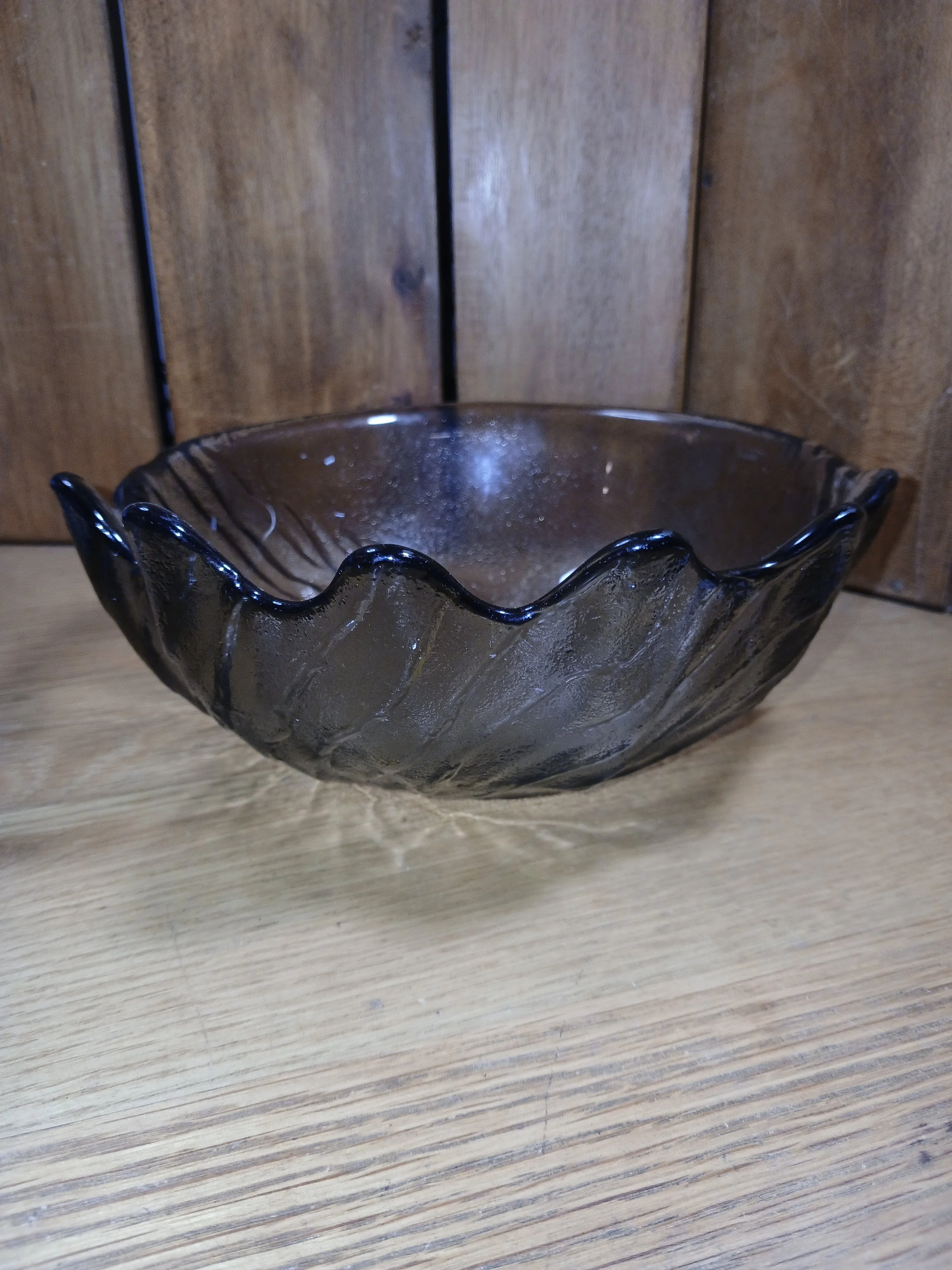 Wedgwood Crystal Glass Wave Dish