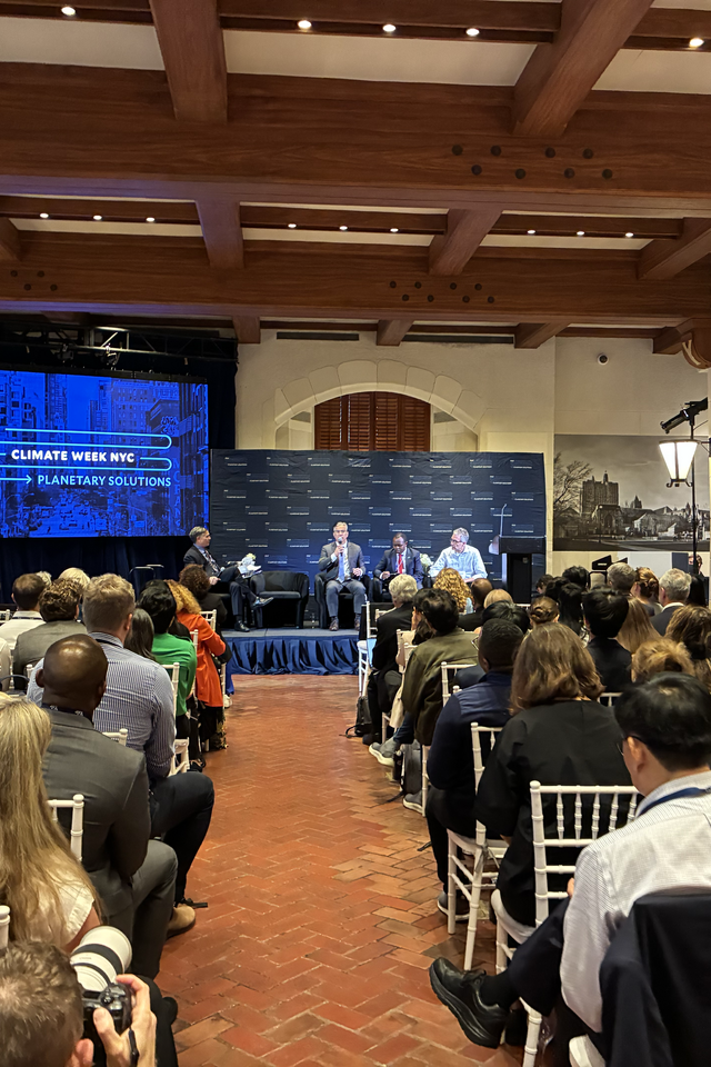 “After the Deluge: Reconfiguring International Trade for a Sustainable Future” Panel @ Climate Week NYC 2025