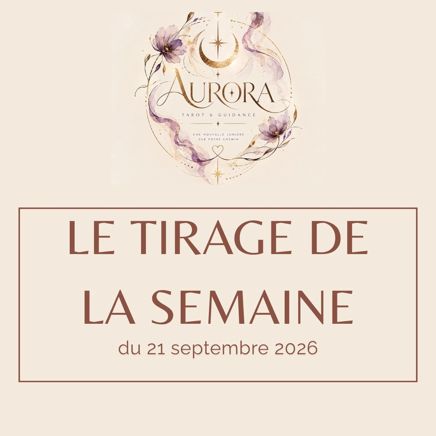 Le tirage de votre semaine est l&agrave;&hellip; 

Une nouvelle semaine commence, avec son lot d&rsquo;&eacute;nergies, de questionnements et de possibilit&eacute;s.

Prenez quelques instants pour choisir intuitivement votre carte&hellip; 
Laissez-vo