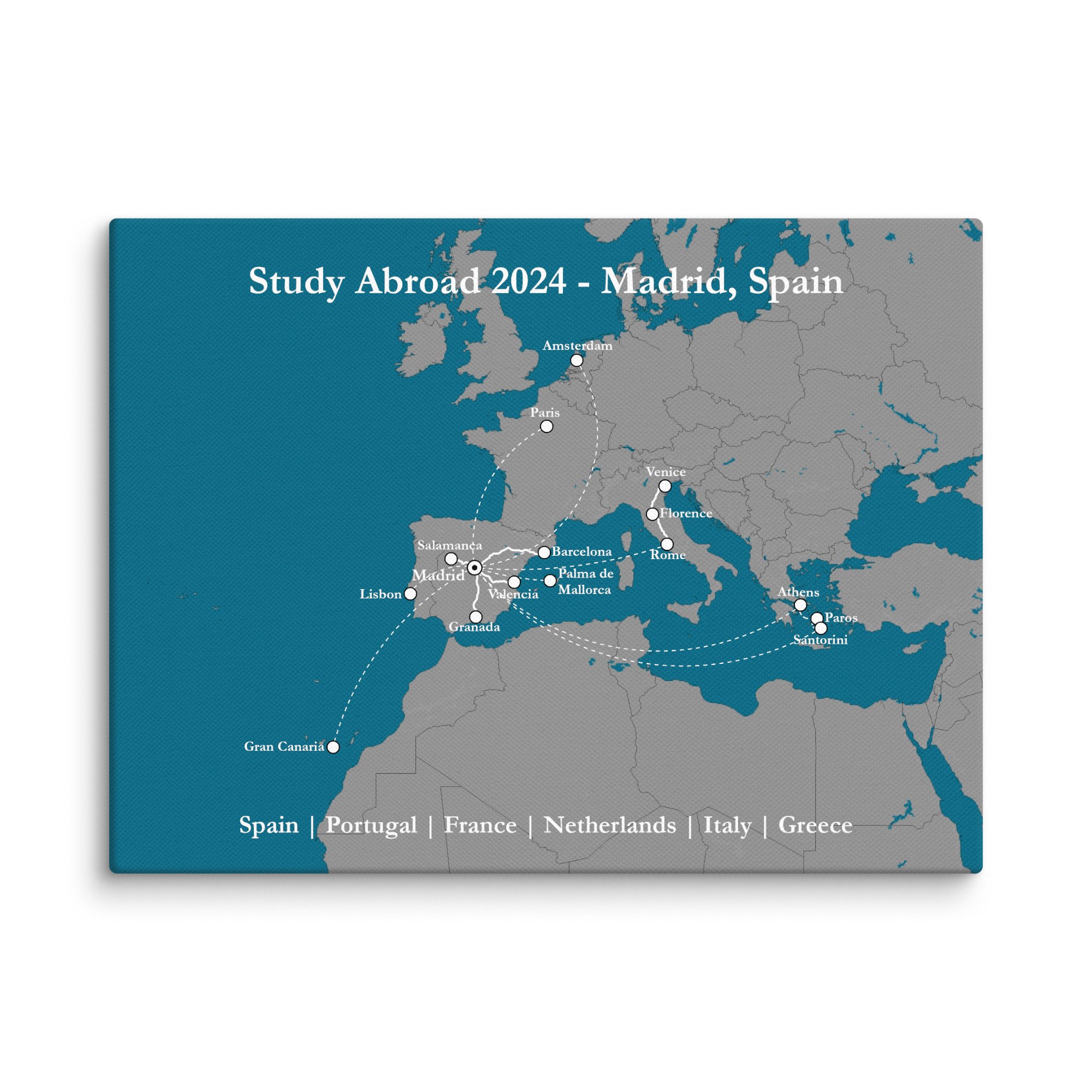 Study Abroad Map