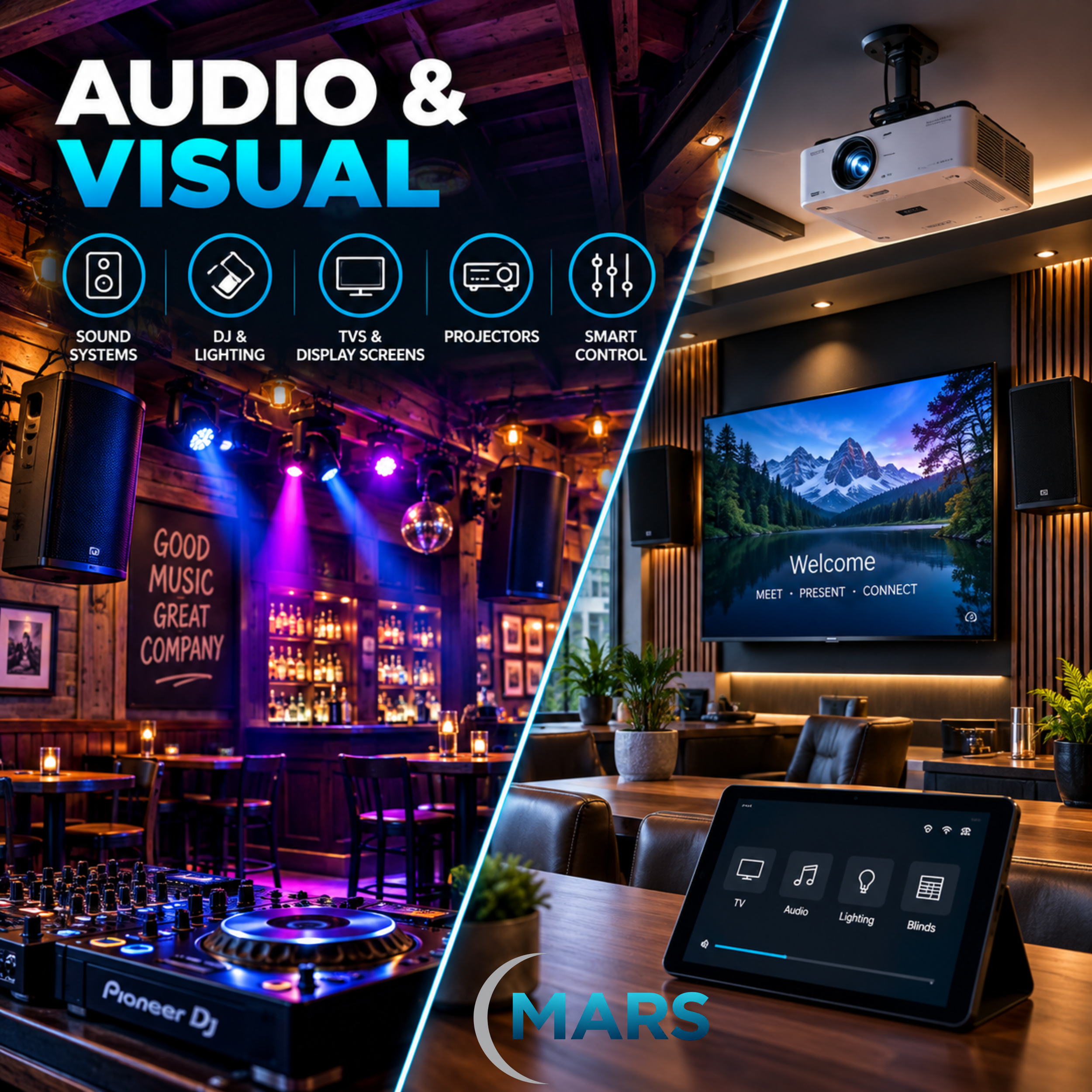 Audio and Visual