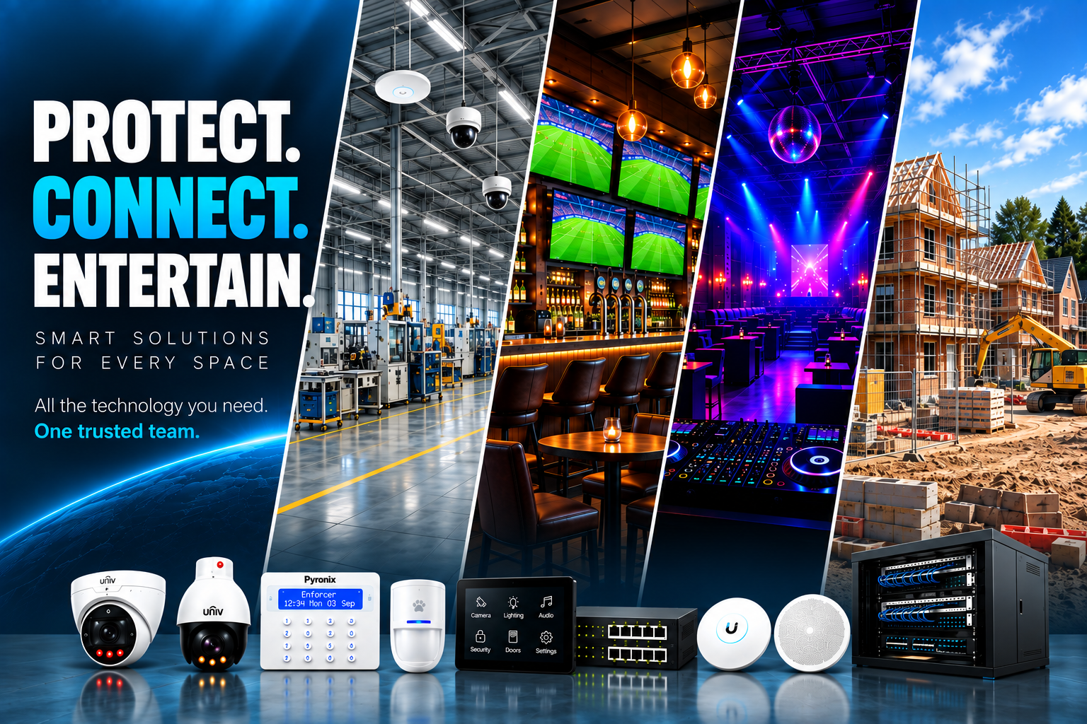 Protect Connect Entertain