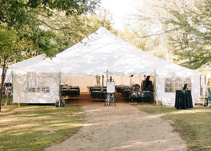 Brand foundations for tents
