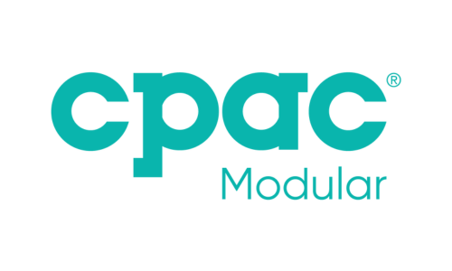 CPAC Modular logo in teal on a white background.