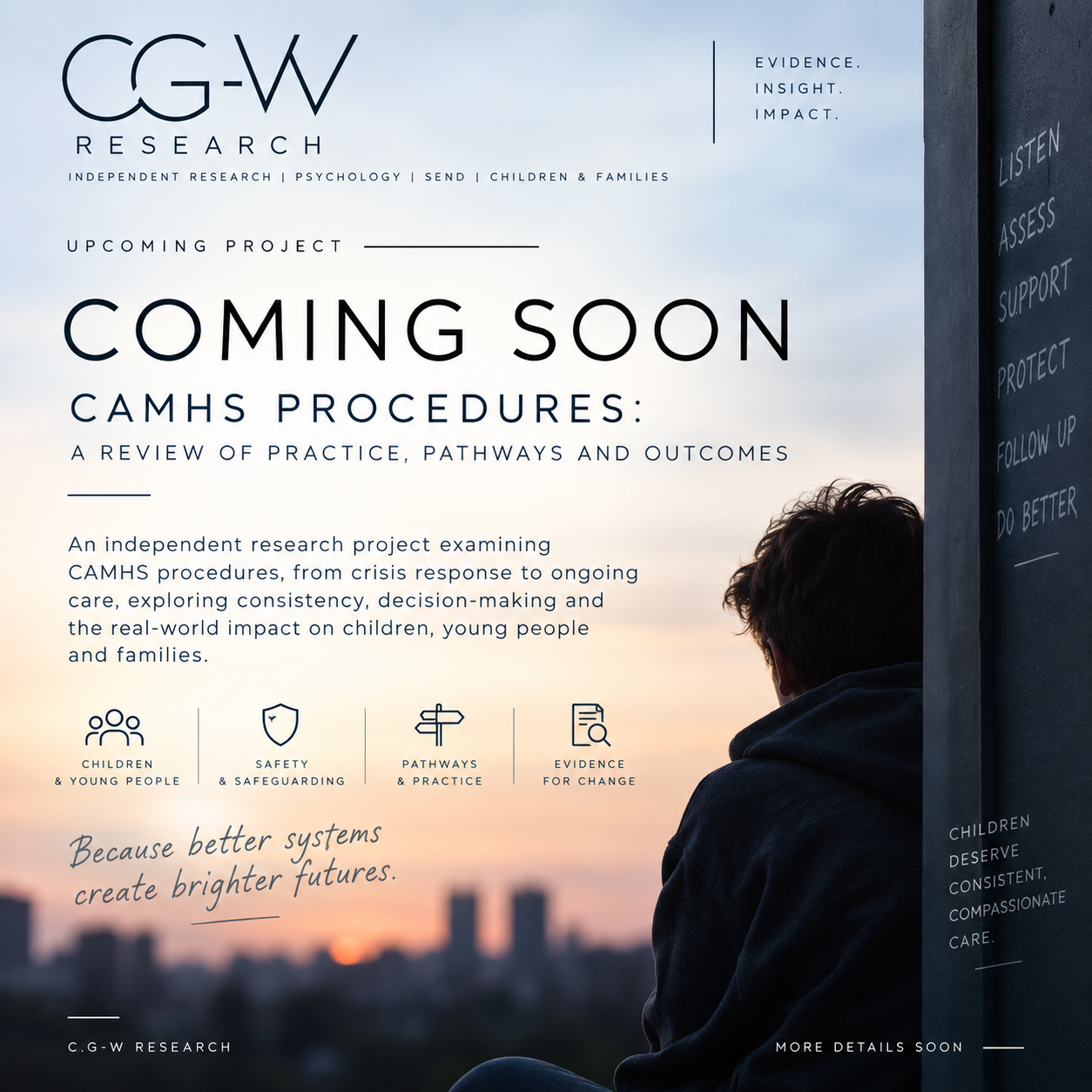 Coming soon - CAMHS research