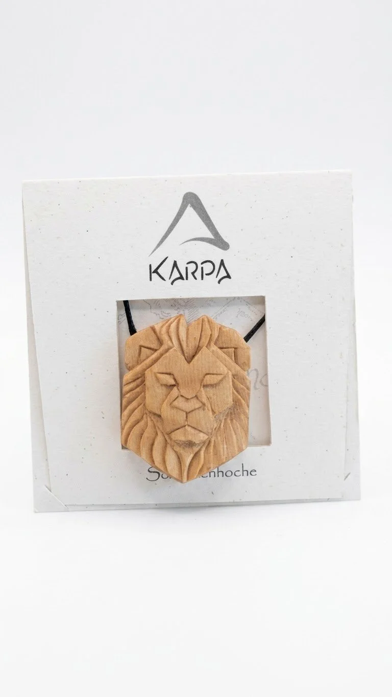 "Resilience" Lion necklace
