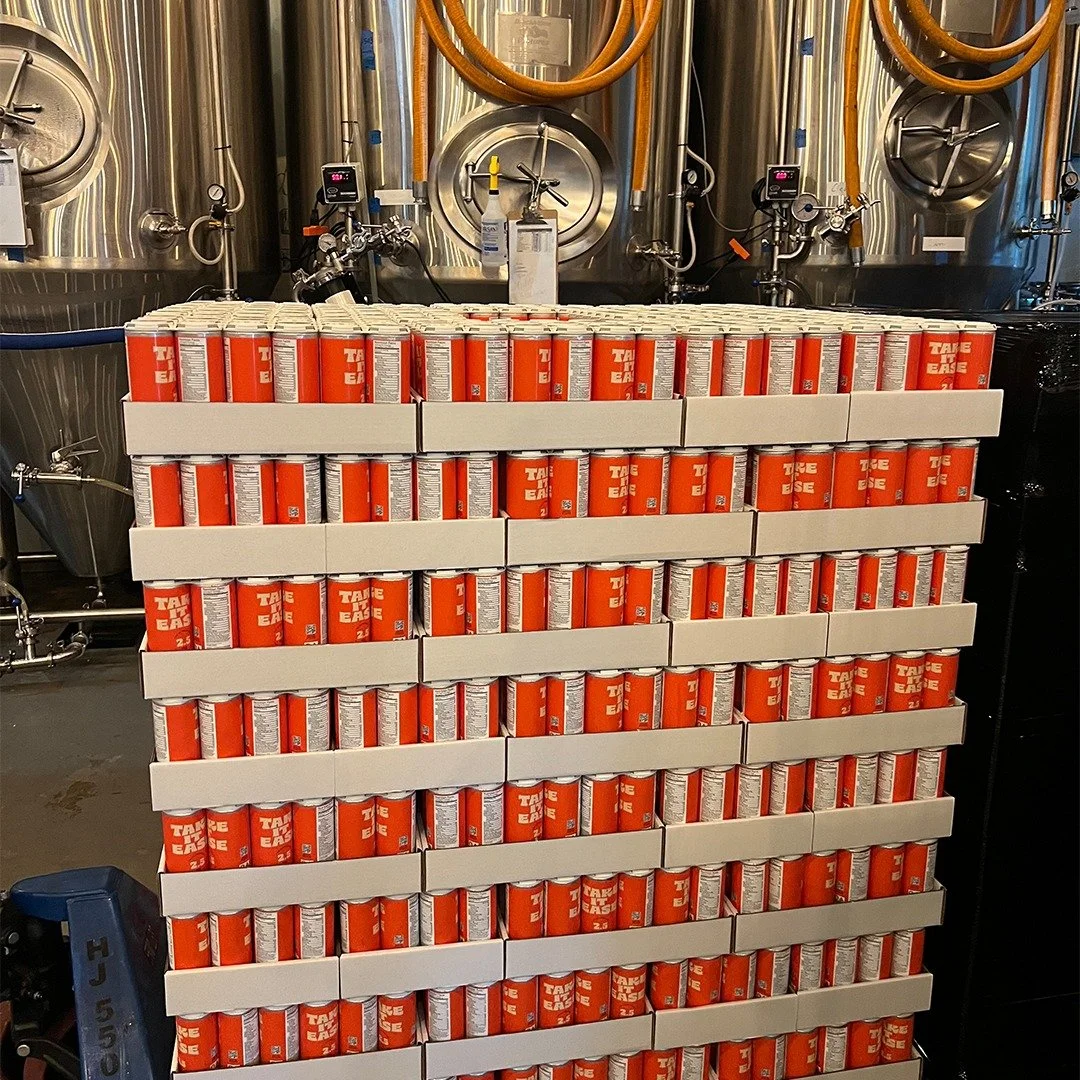 A controlled amount of THC.

An uncontrolled amount of cans.

TAKE IT EASE. SOON TO BE YOUR FAVORITE PLAN.