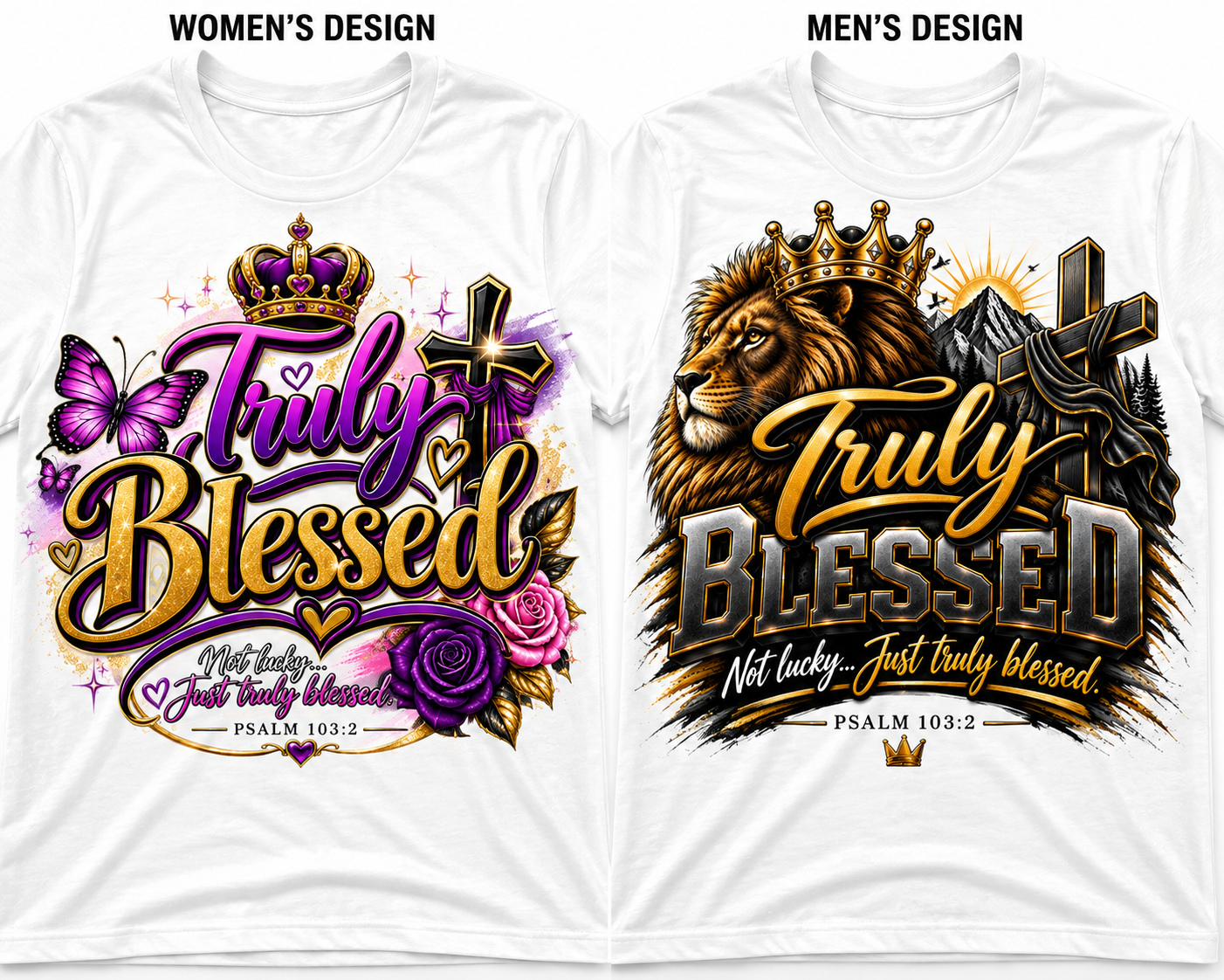 Truly Blessed Couples Tee