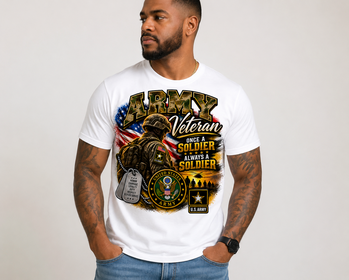 Army Veteran Tee