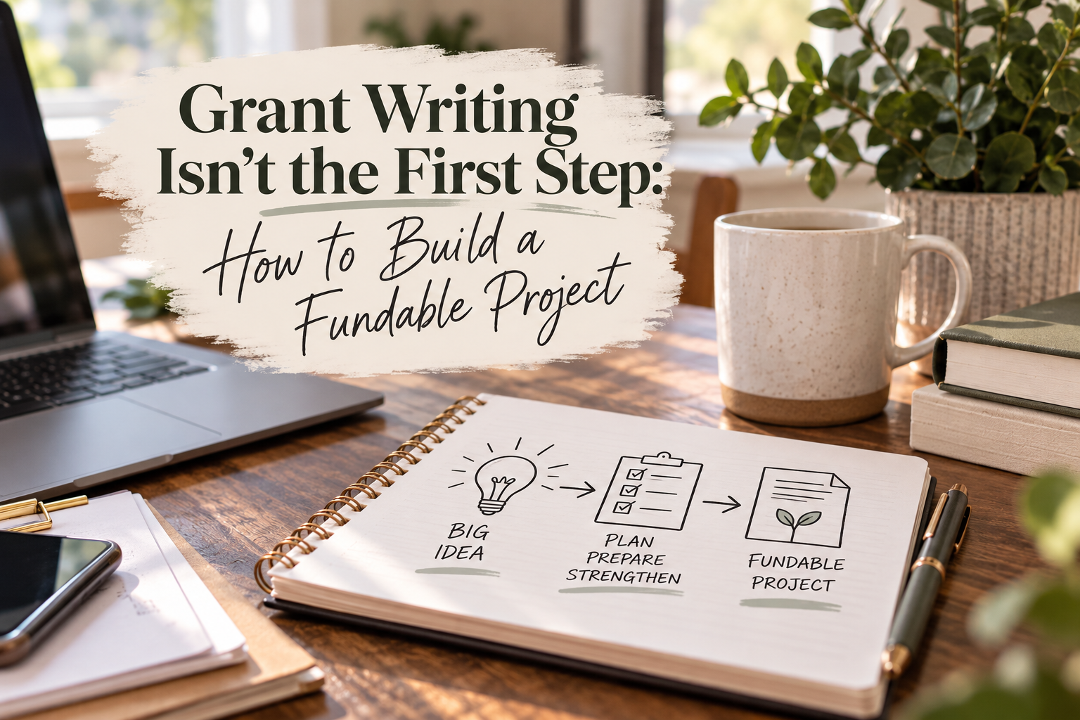 Grant Writing Isn't the First Step: How to Build a Fundable Project