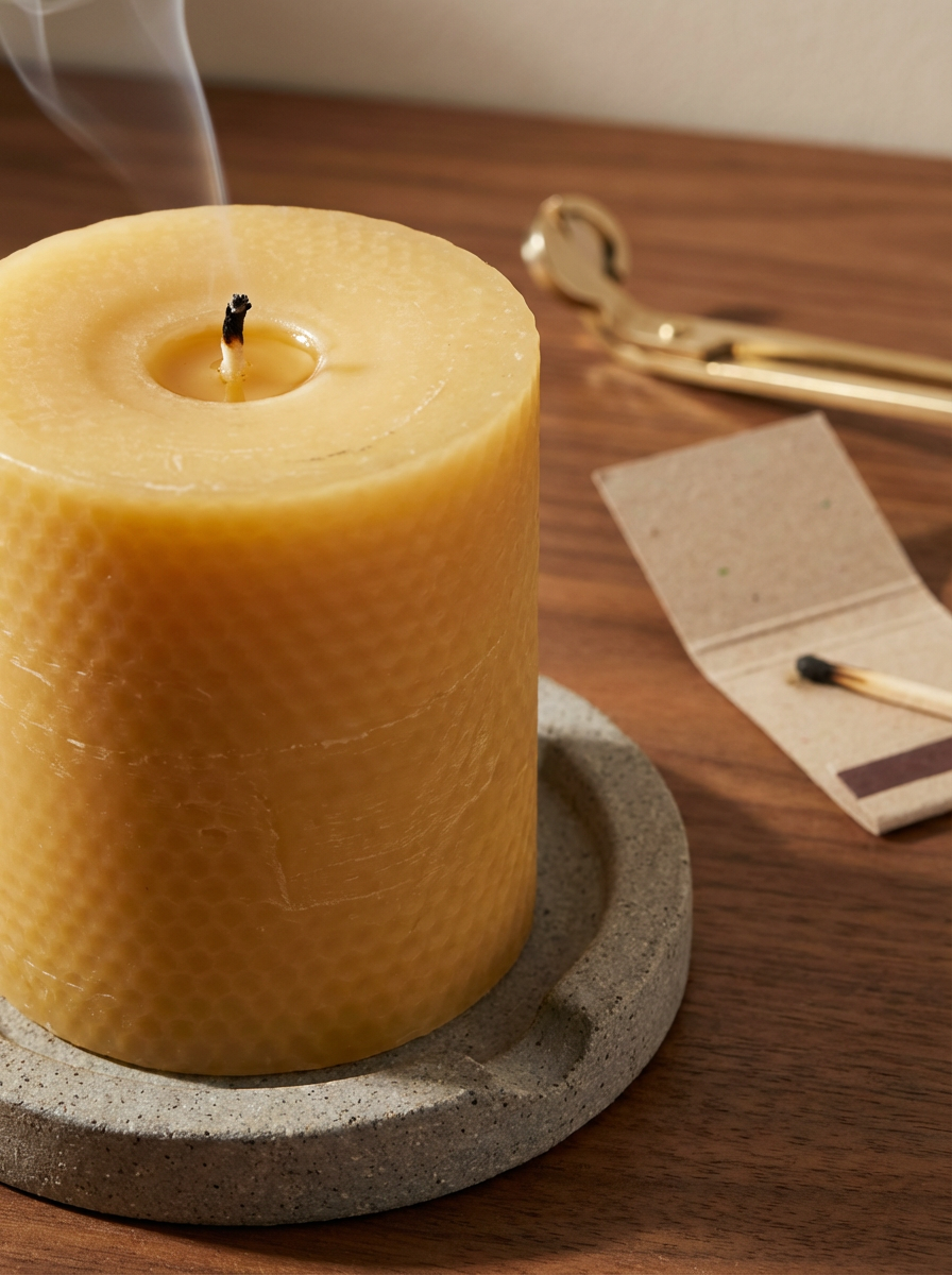 Beeswax Candle