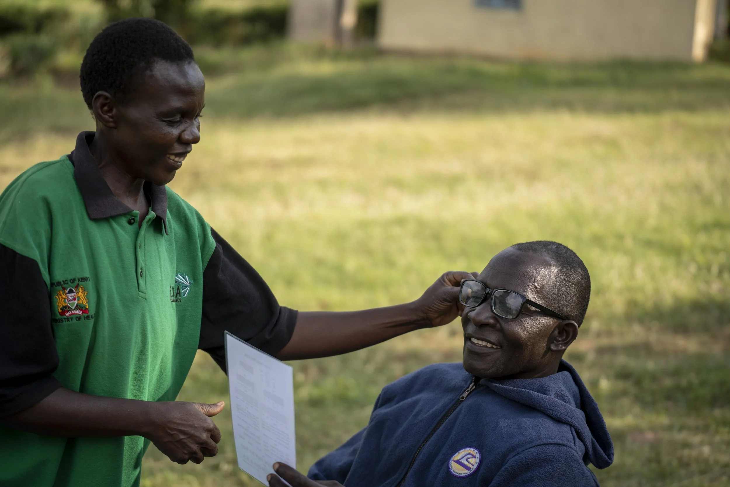 Homa Bay and Meru Counties Bring Basic Vision Care and Eyeglasses to Community and Primary Health Systems