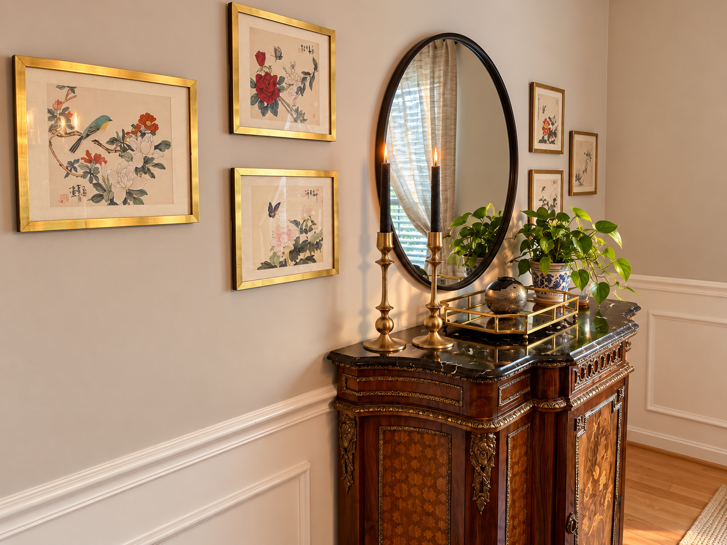 Warm Chinoiserie Foyer Console Vignette.png