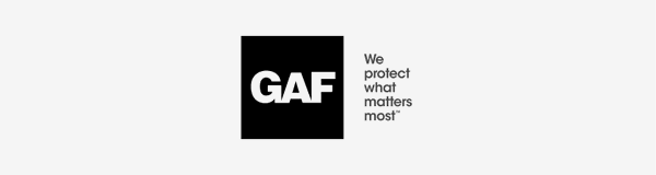 GAF logo with slogan 'We protect what matters most'