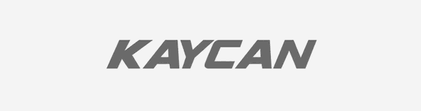 KAYCAN logo in gray on a white background.