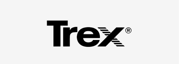 The Trex logo in black and white.