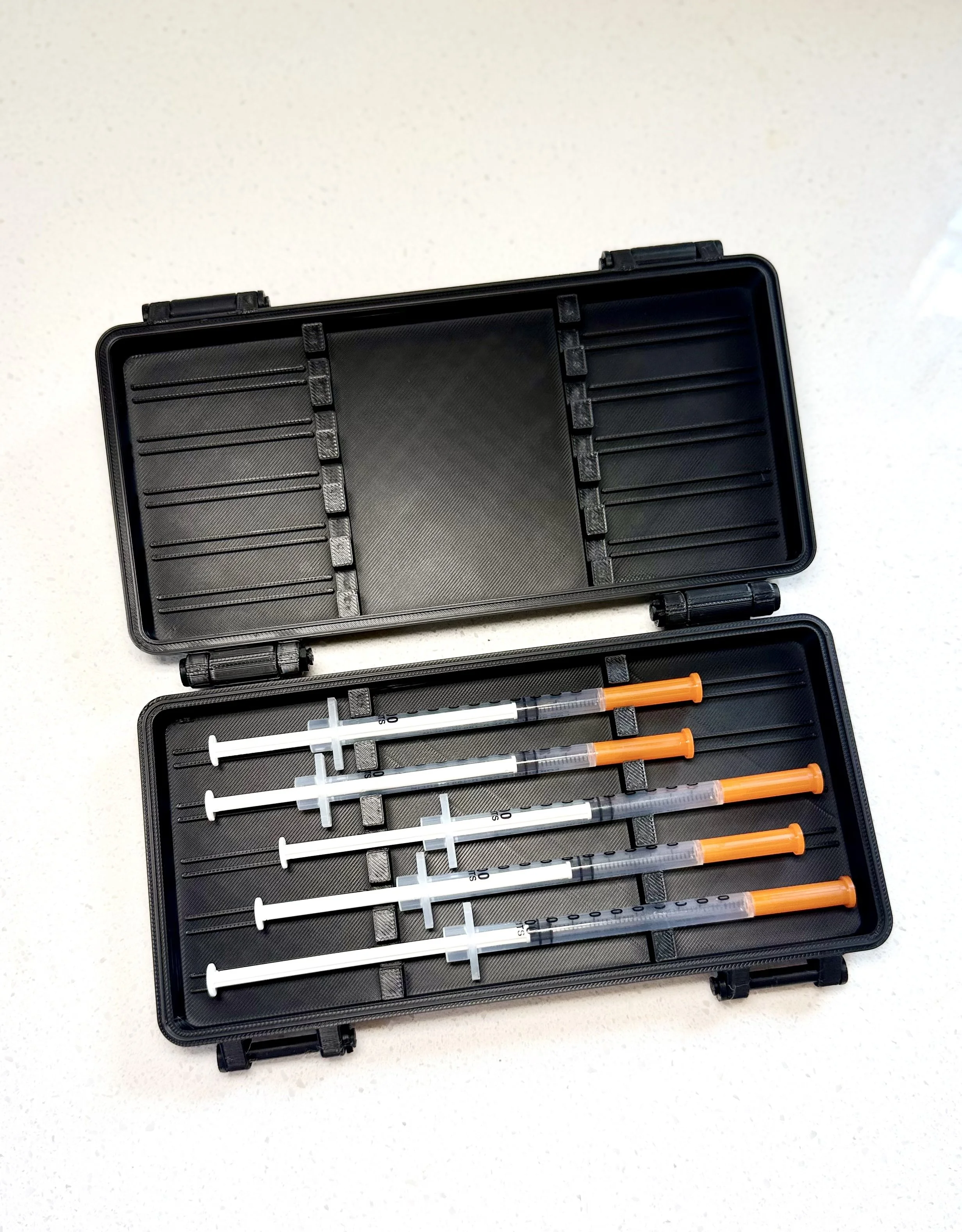 Compact Prefilled Syringe Organizer Case - 1ml syringe