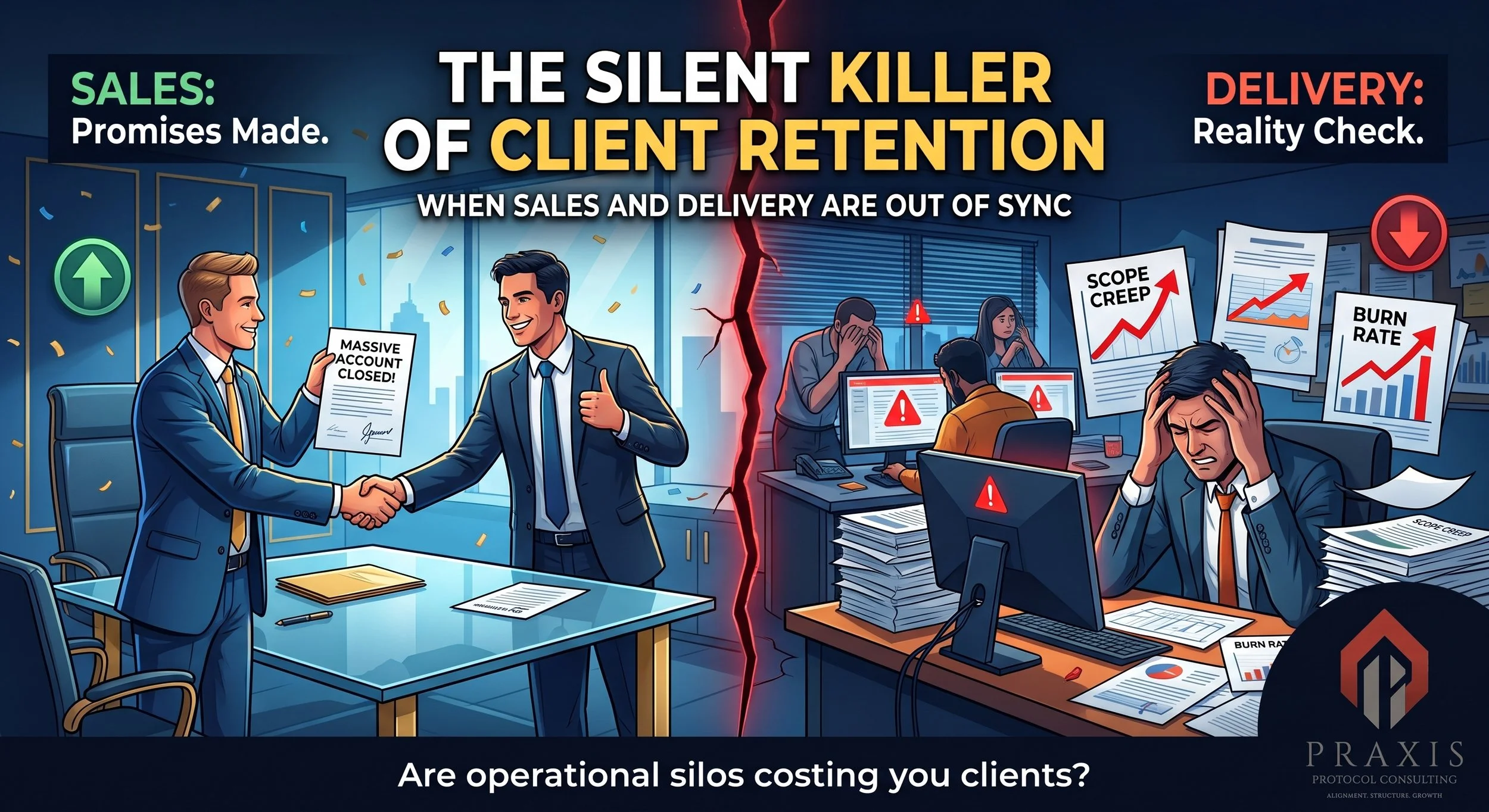 The Silent Killer of Client Retention: When Sales and Delivery Are Out of Sync