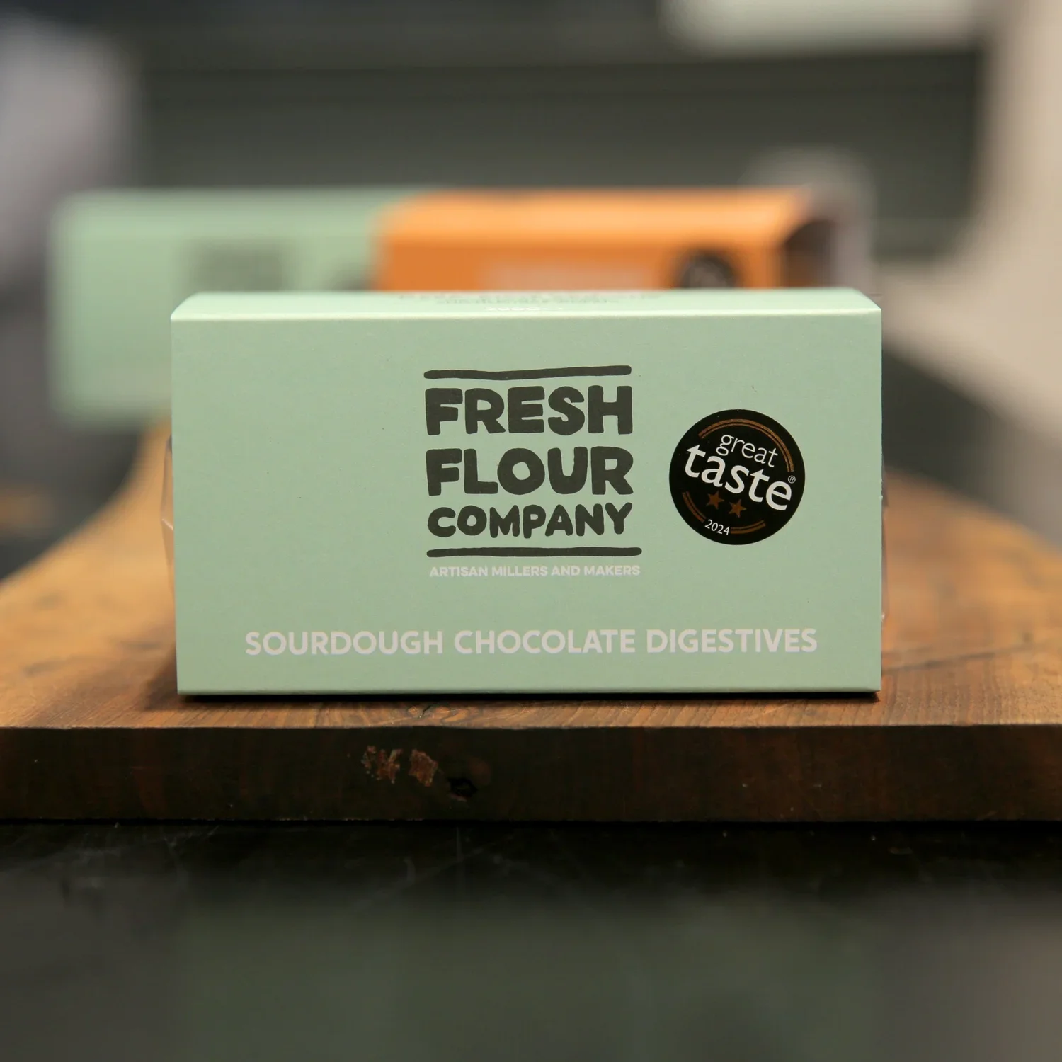 The High-Fibre Heist - chocolate husk digestive