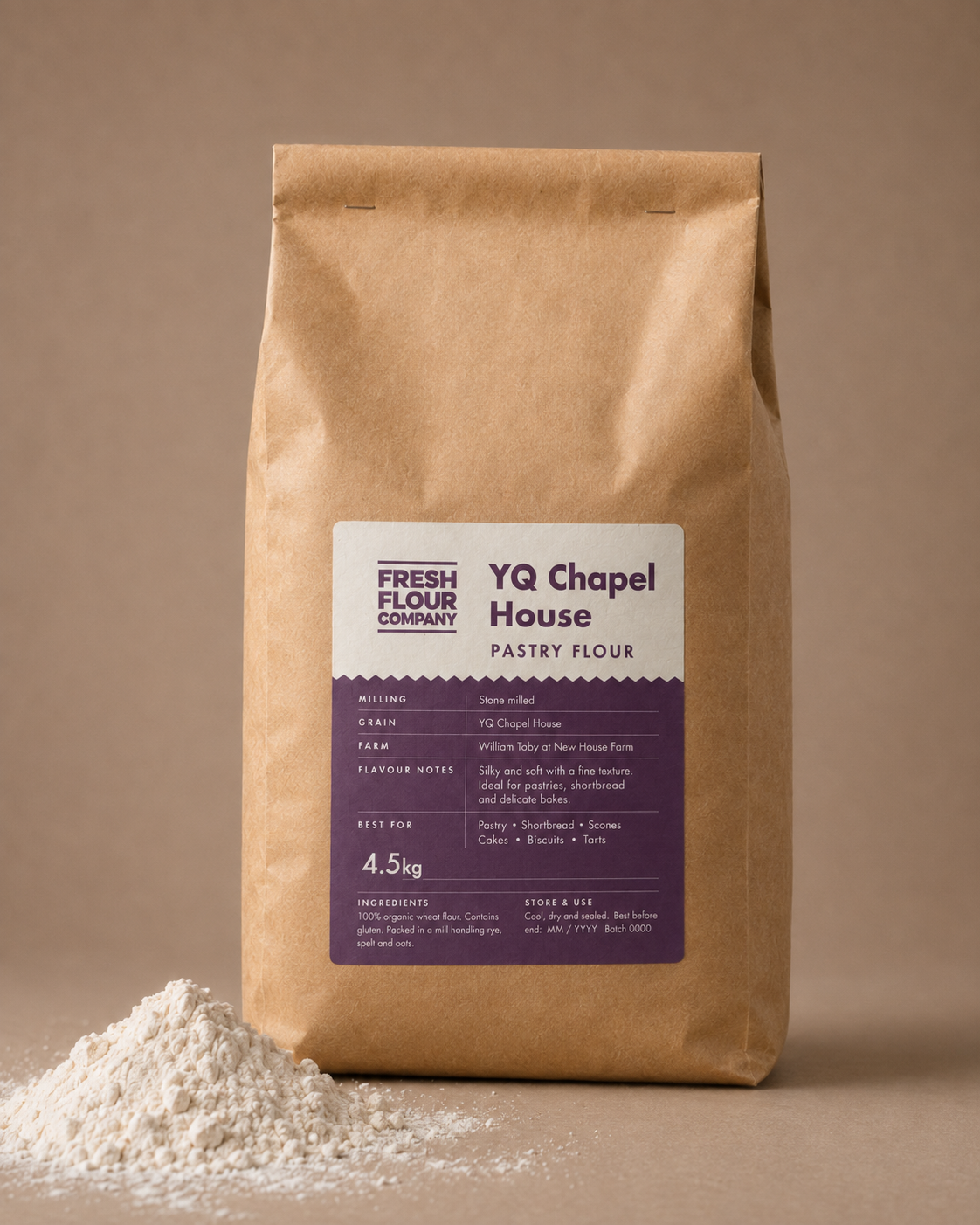 Chapel House - Pastry Flour (4.5kg)