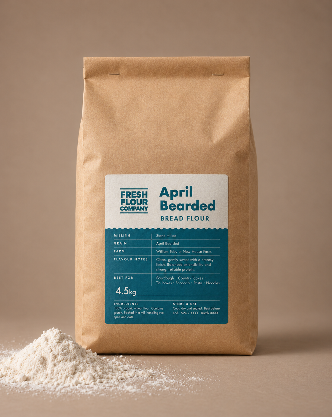 April Beared - Breat Flour (4.5kg)