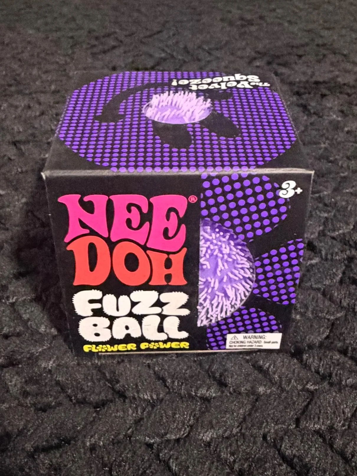 NeeDoh Fuzz Ball Flower Power