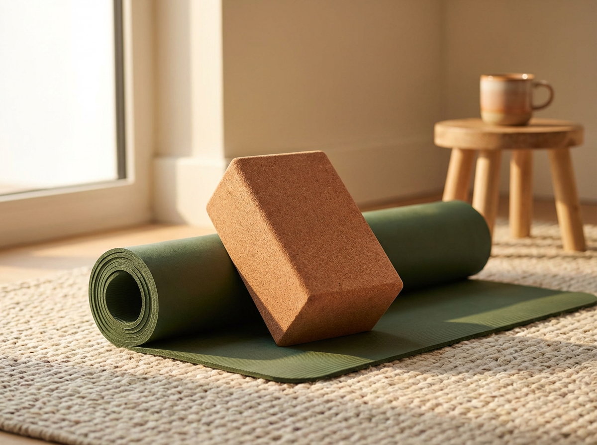 Cork Yoga Block