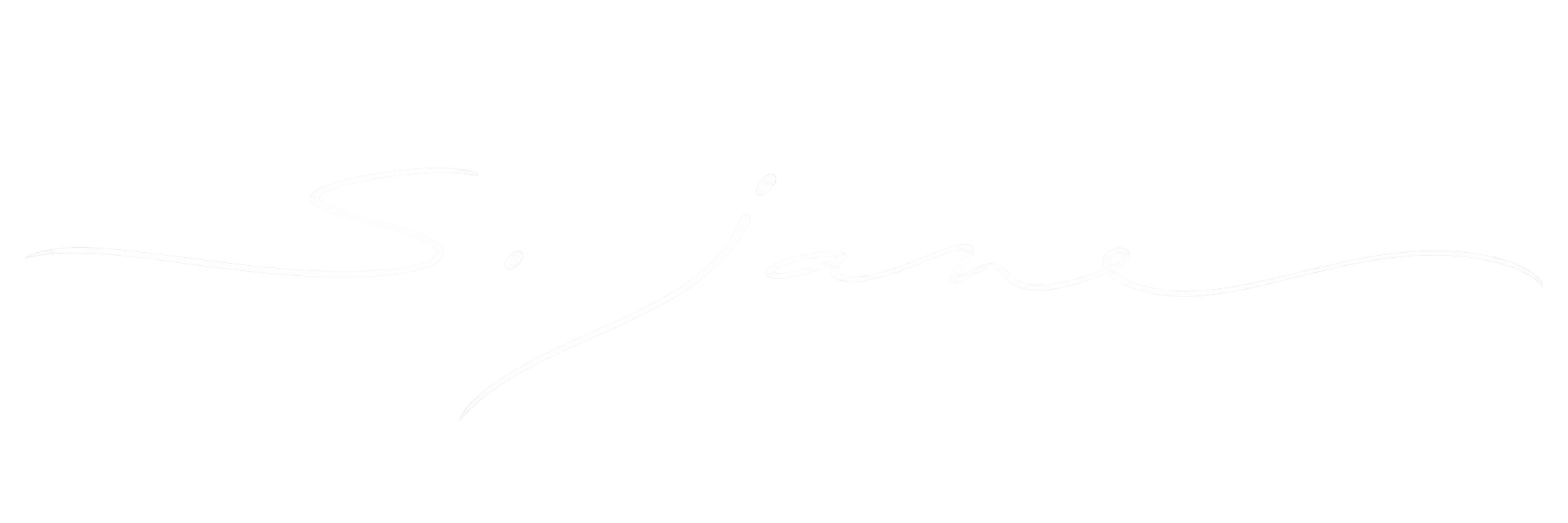 Stylized signature reading 'S. Jane' in white script on a black background.