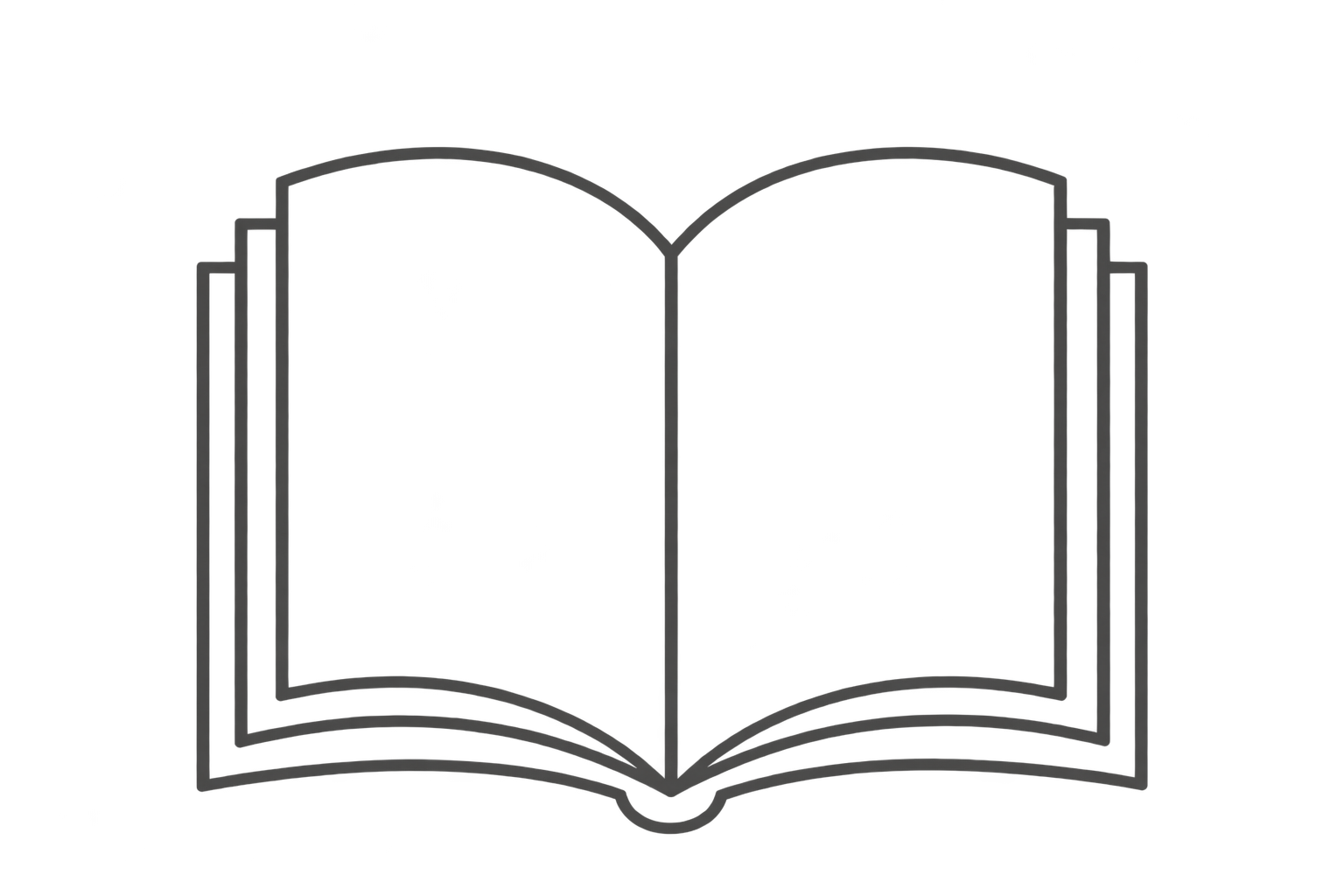Open book showing text and images on pages.