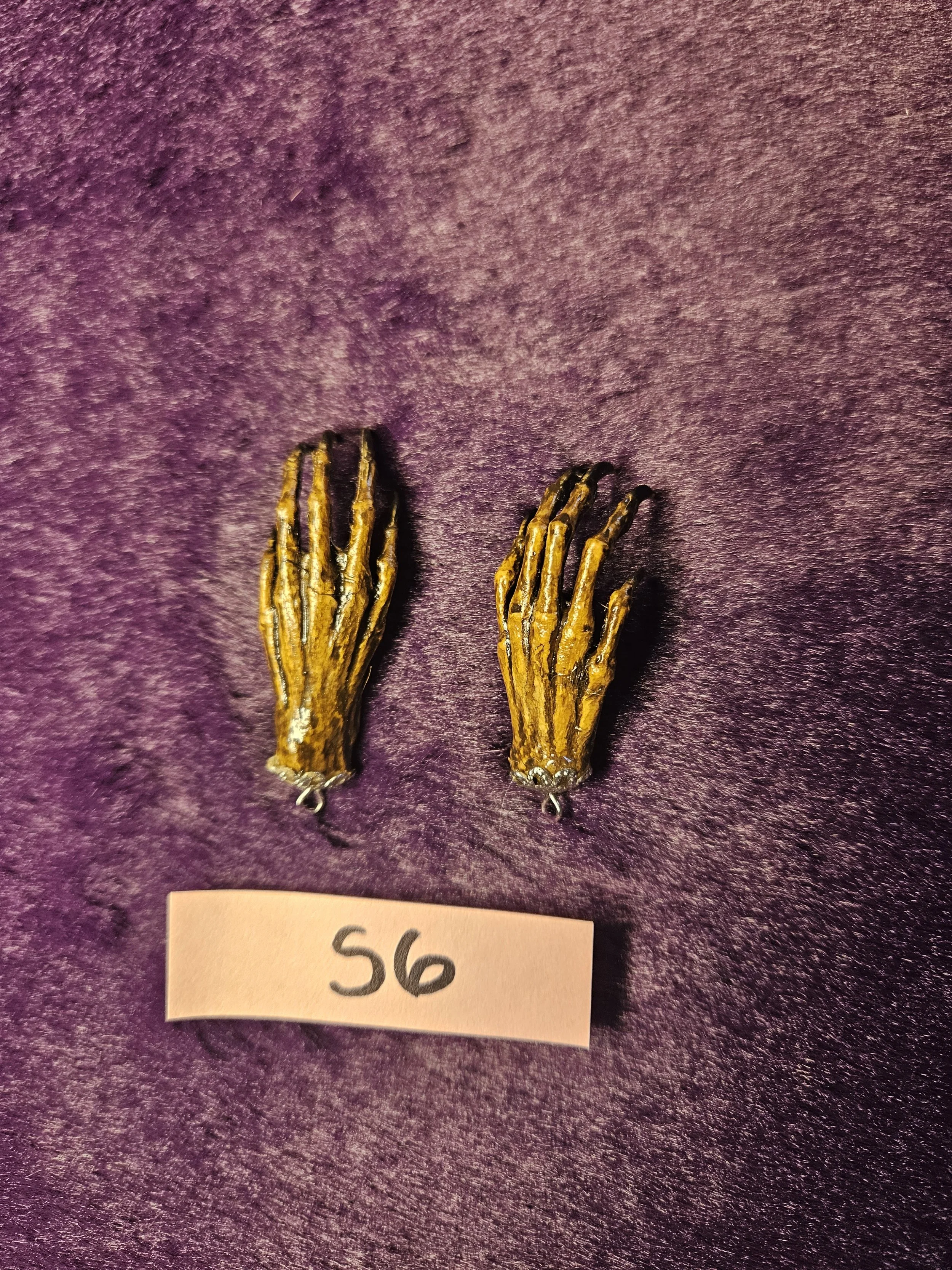 Mummified Squirrel Hand Charms - S6