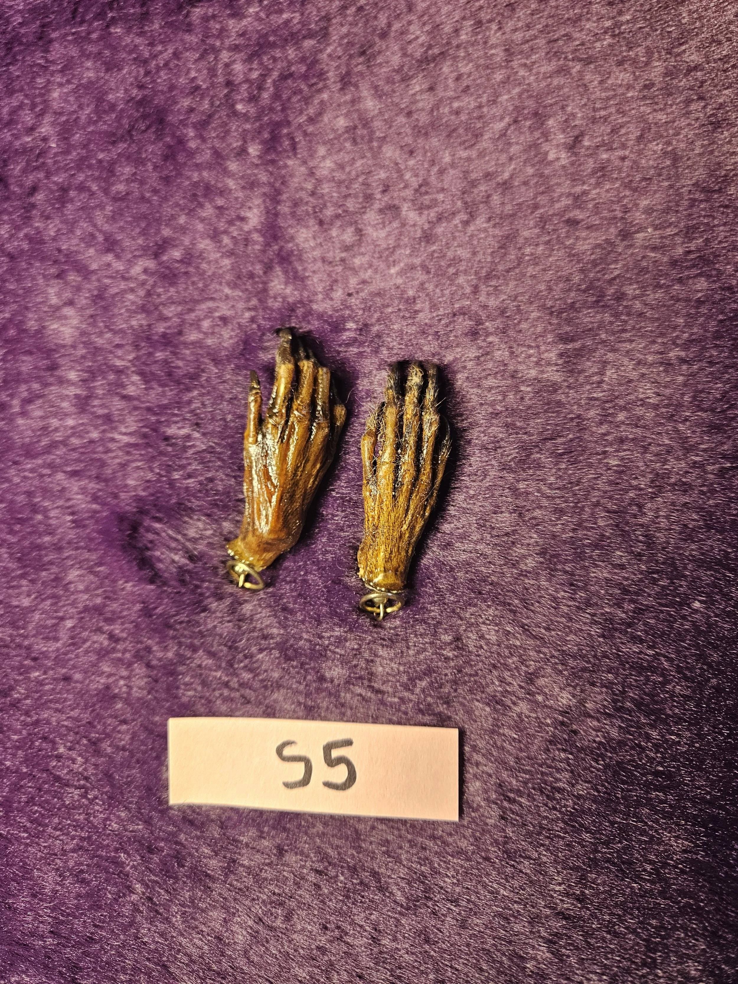 Mummified Squirrel Hand Charm - S5