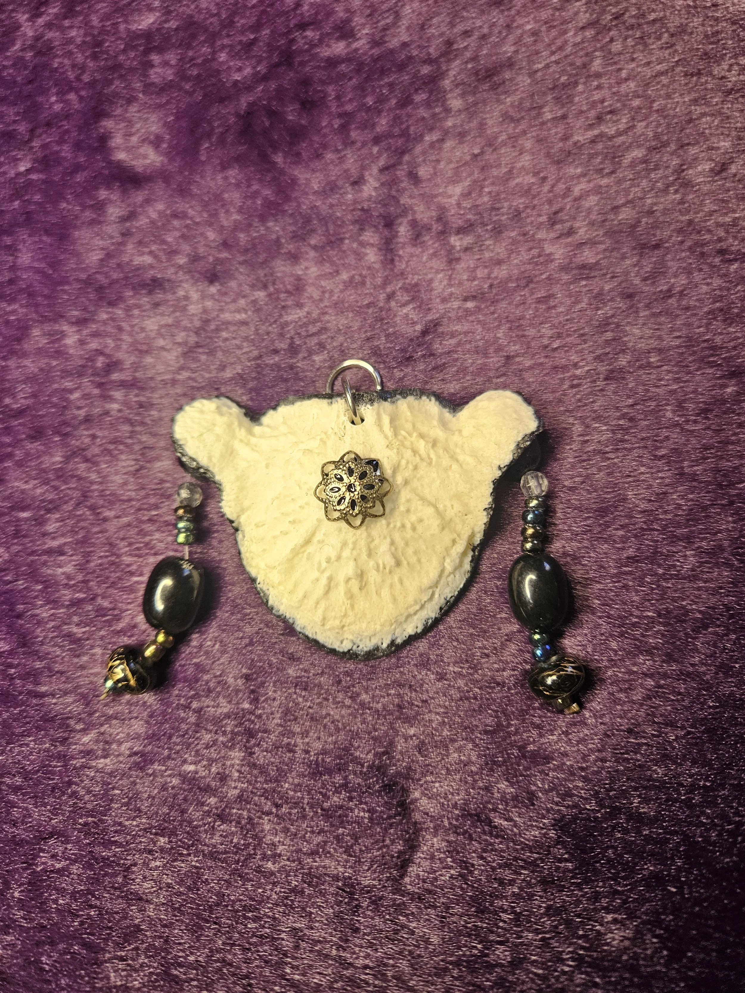 Bone Disk Charm