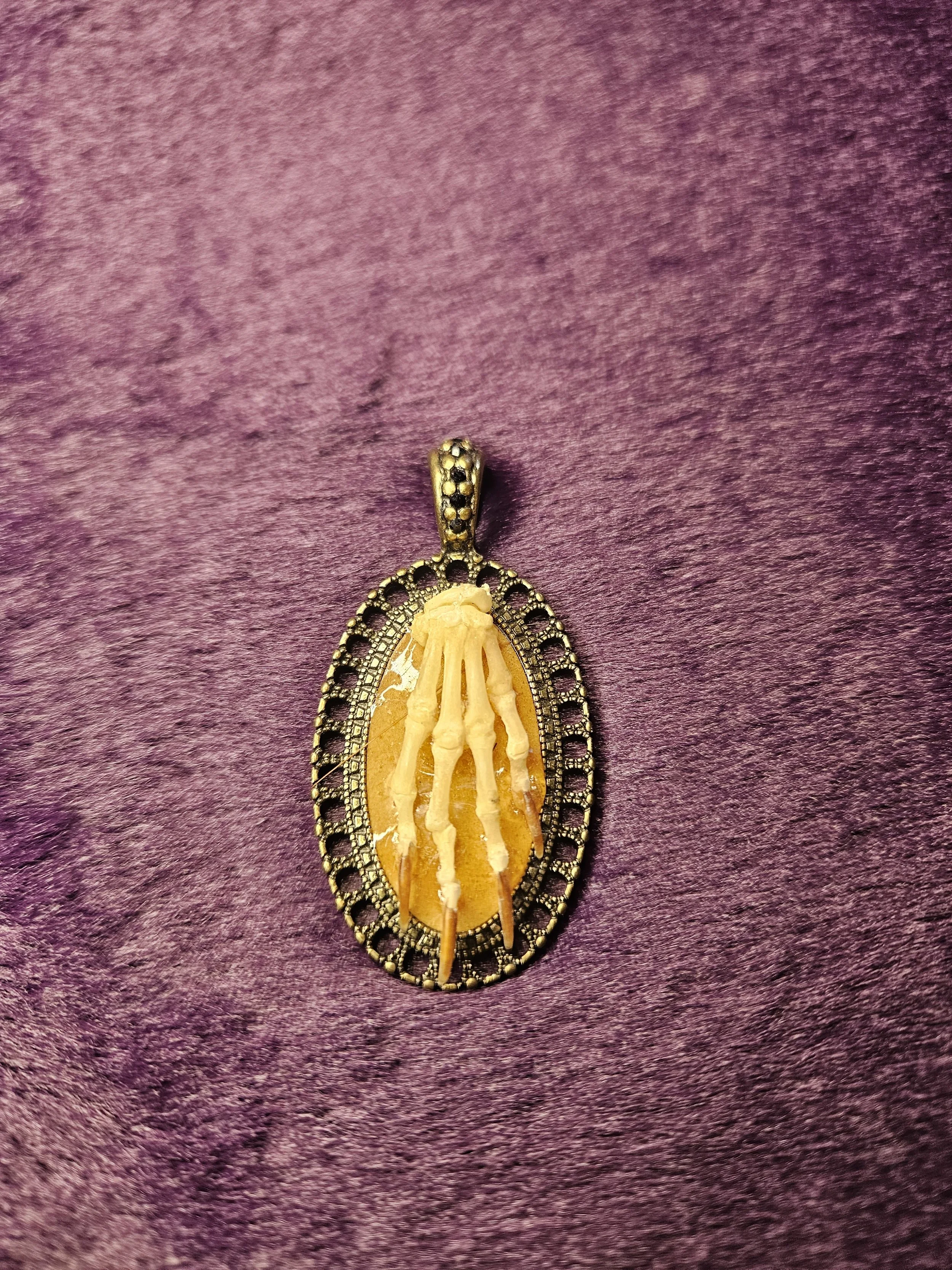 Skeleton Hand Charm