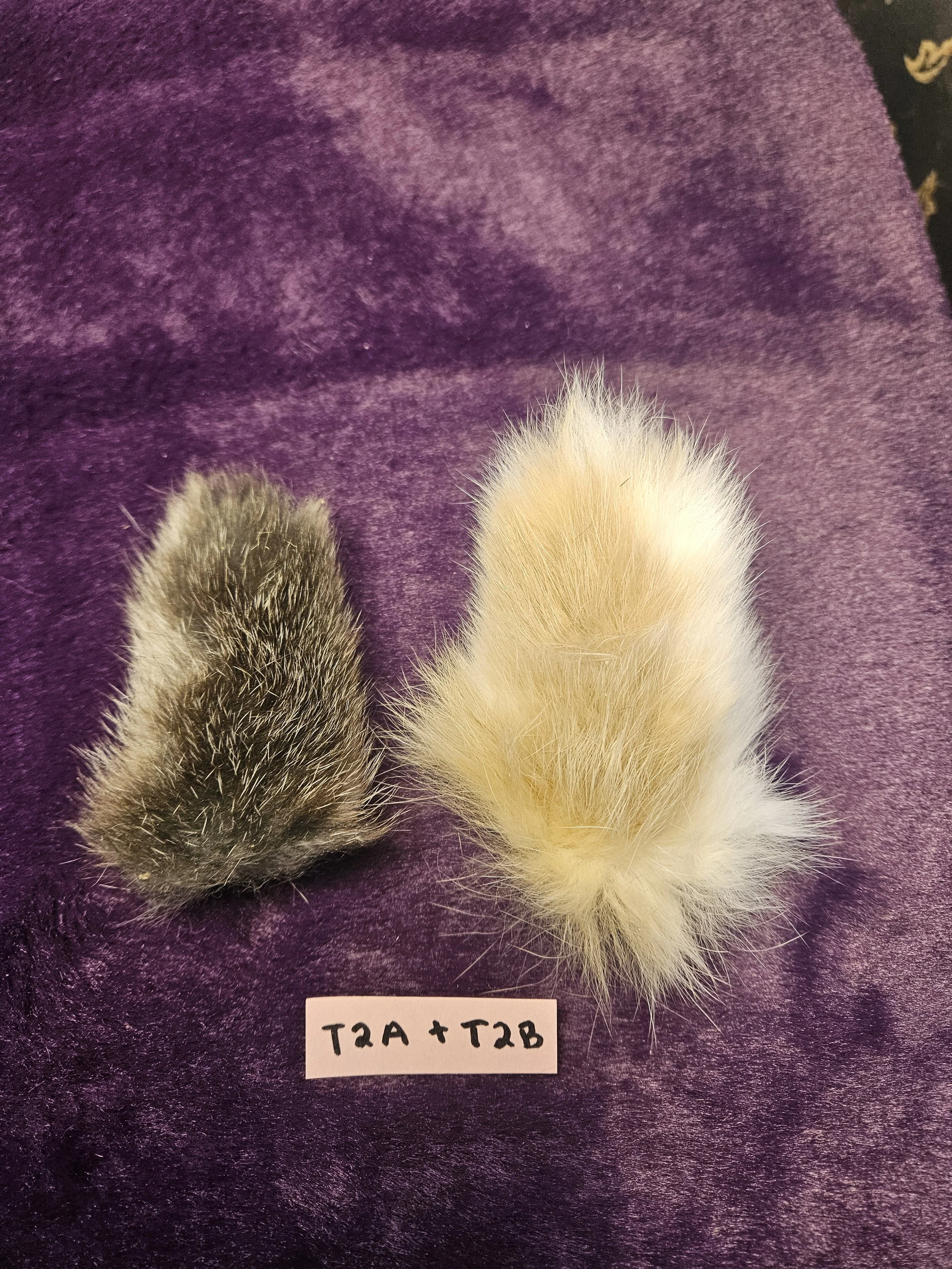 Rabbit Tails for Crafts - T2A & T2B