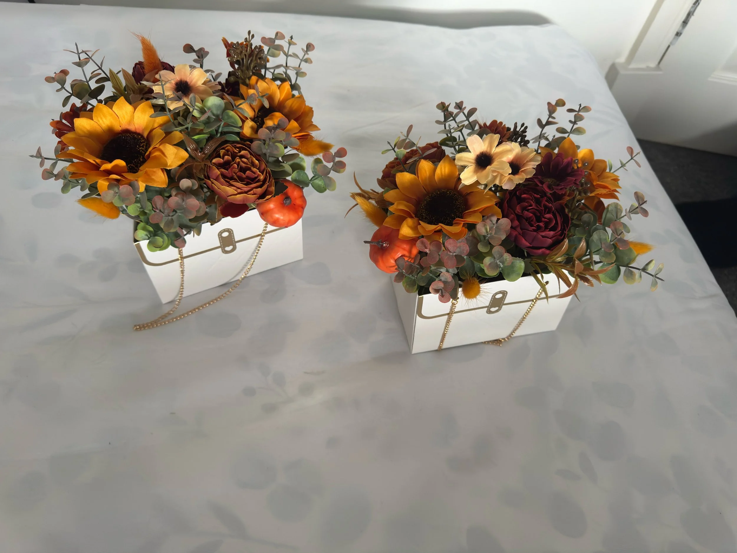 Autumn Bloom Bag Floral Arrangement