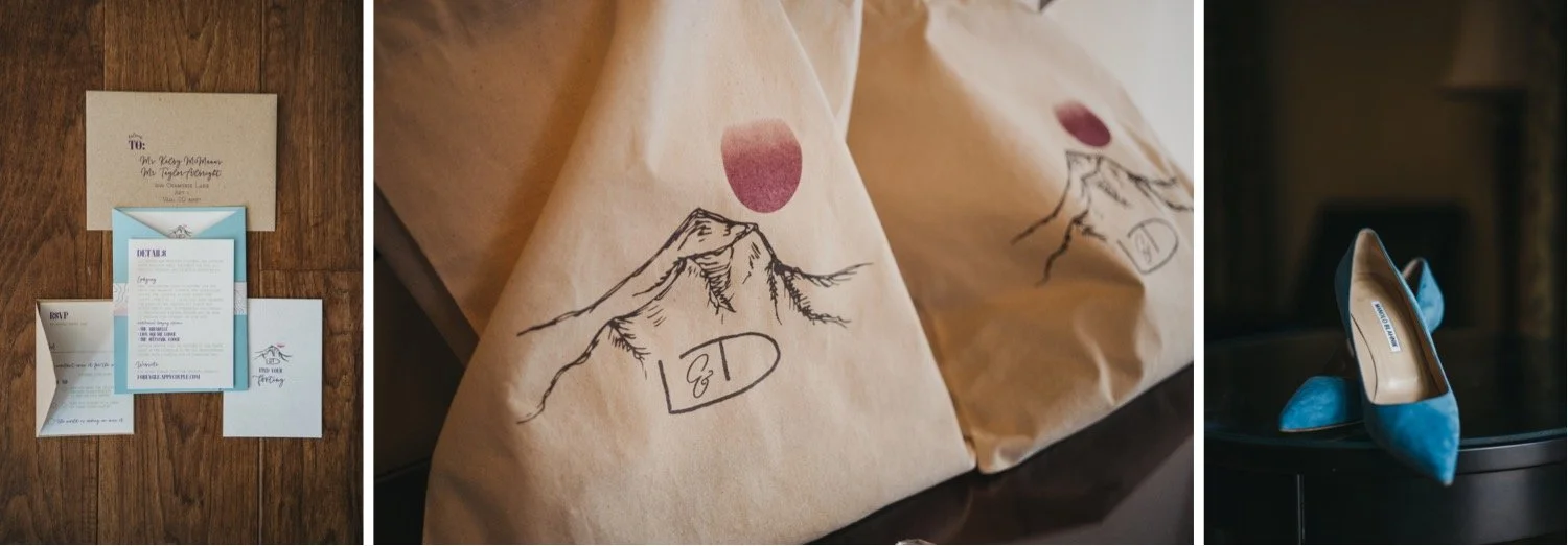 Colorado destination wedding details