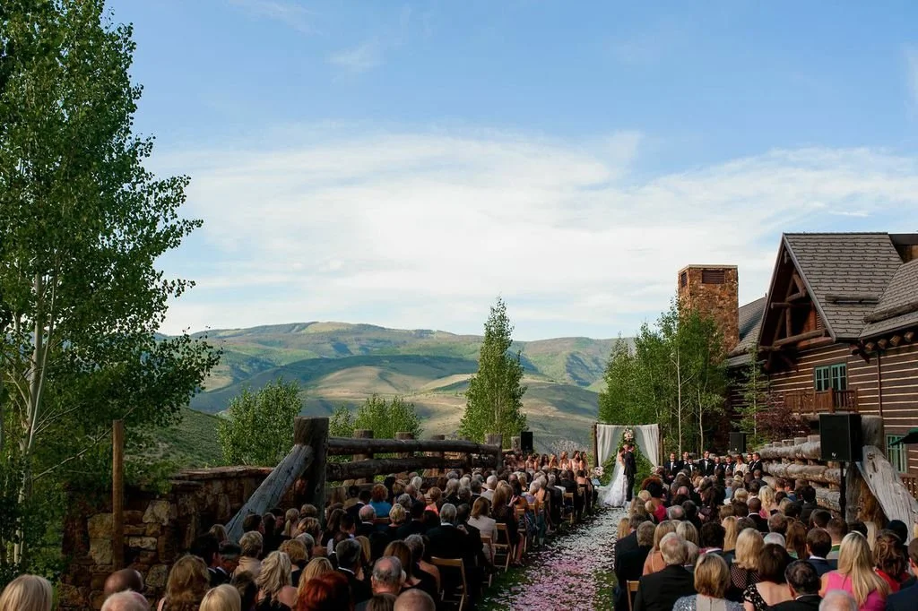 Ritz Carlton Bachelor Gulch wedding