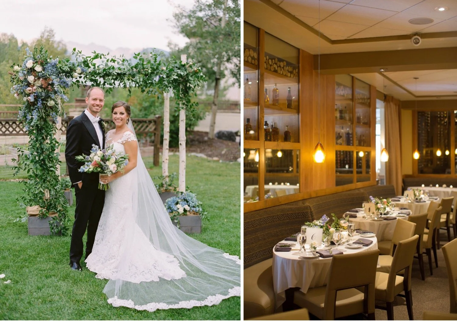 Larkspur Vail wedding