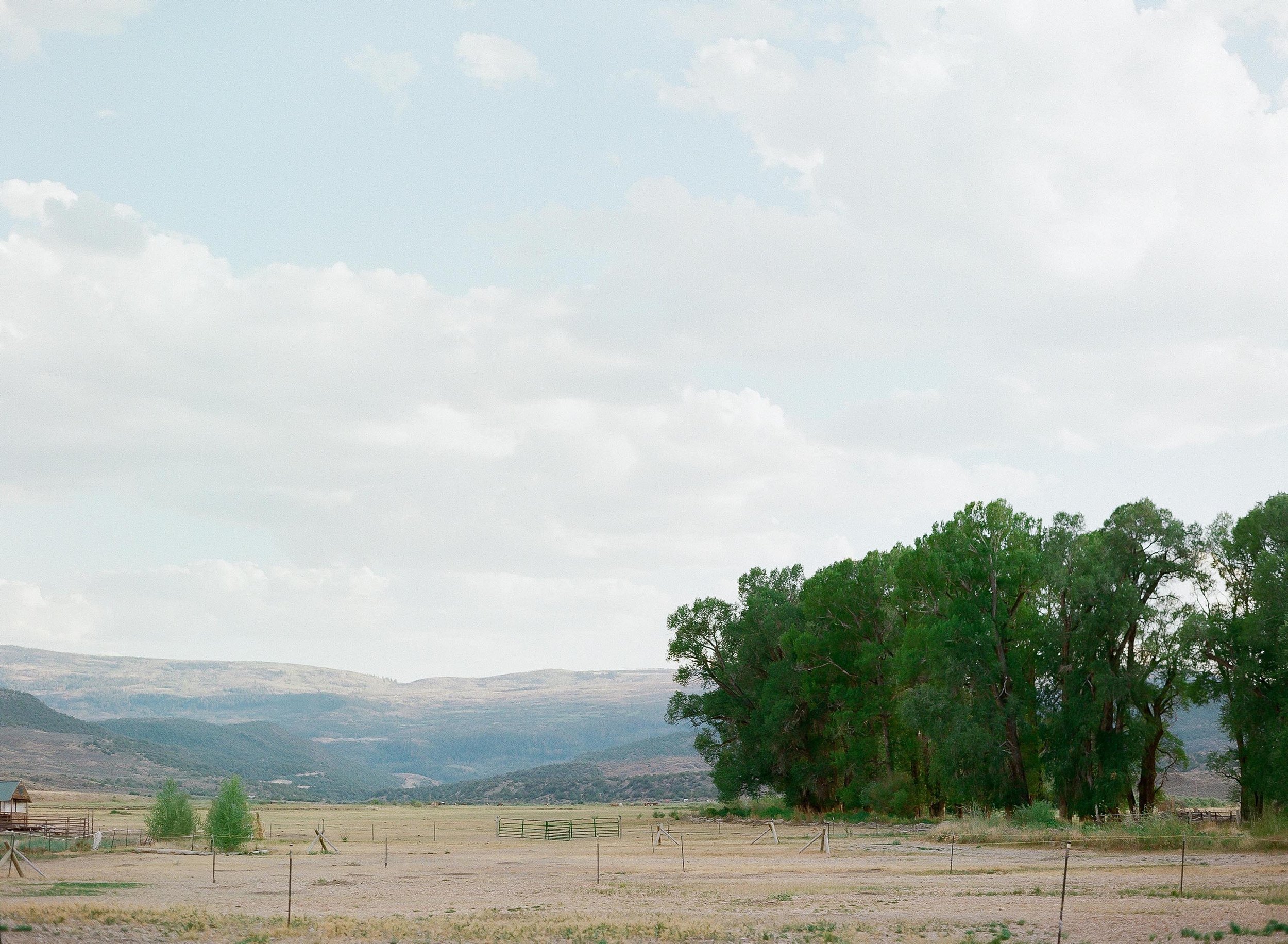 a landscape view of colorado mountains from beaver creek