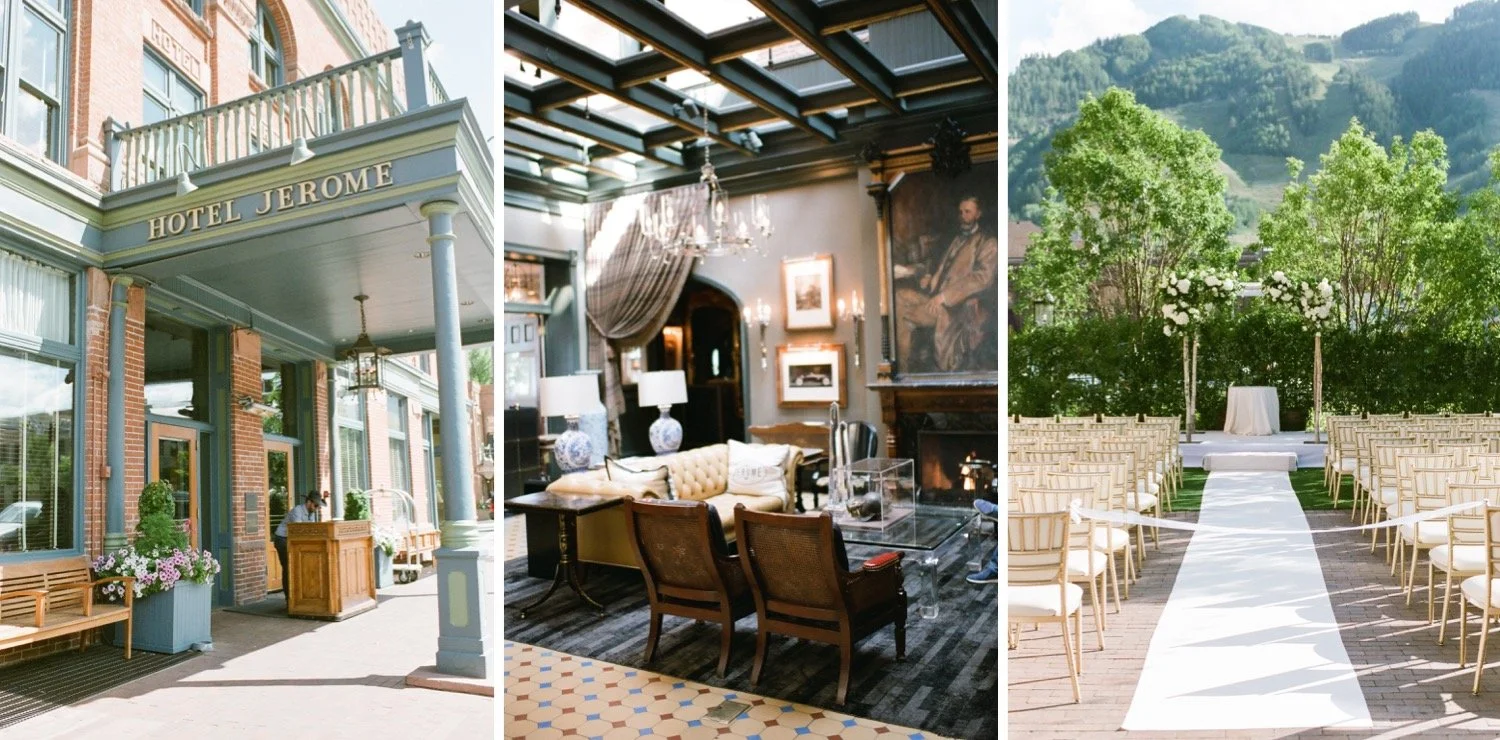 Hotel Jerome small wedding venue in Aspen
