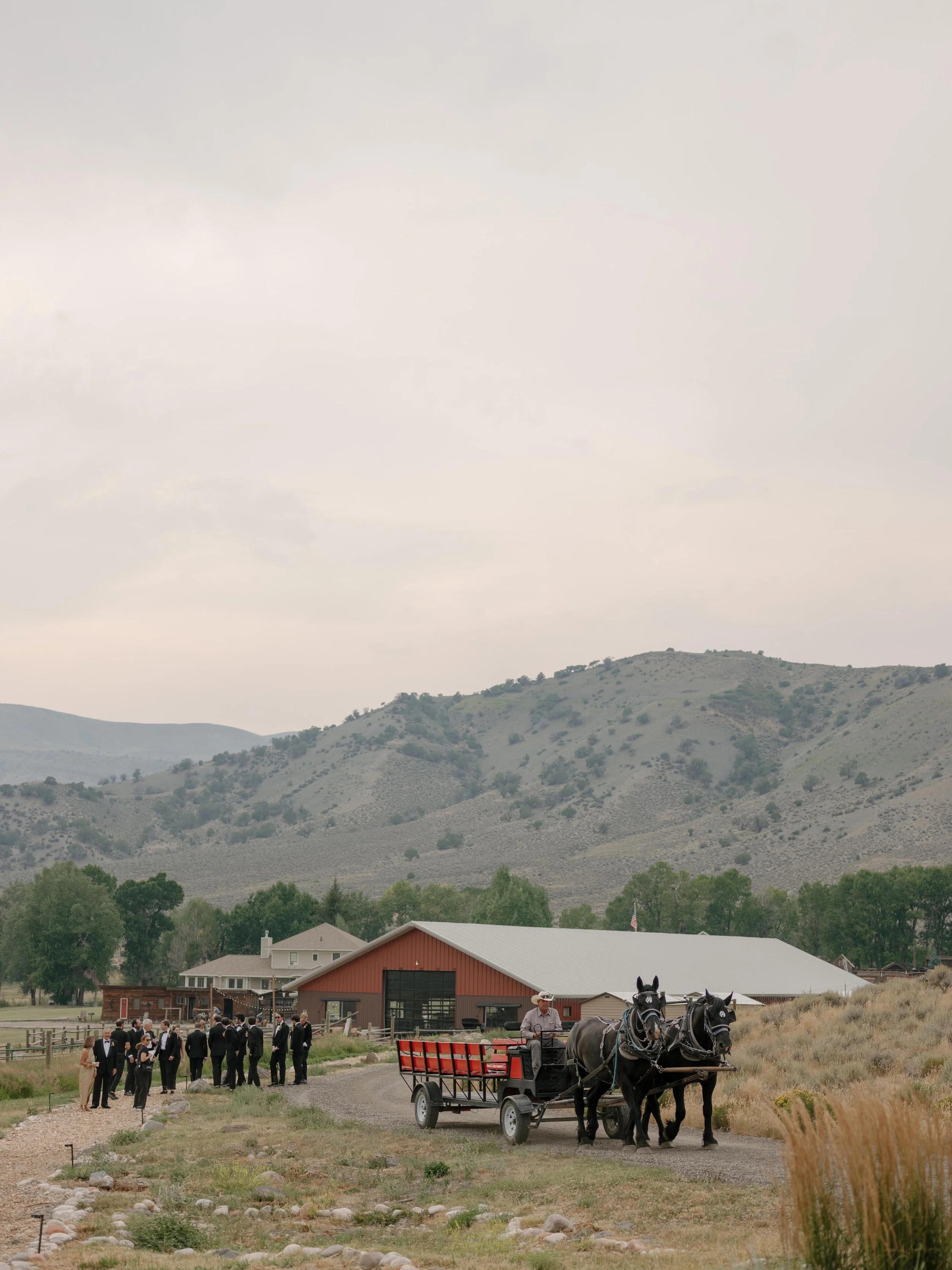 a private ranch venue for a wedding in the colorado mountains