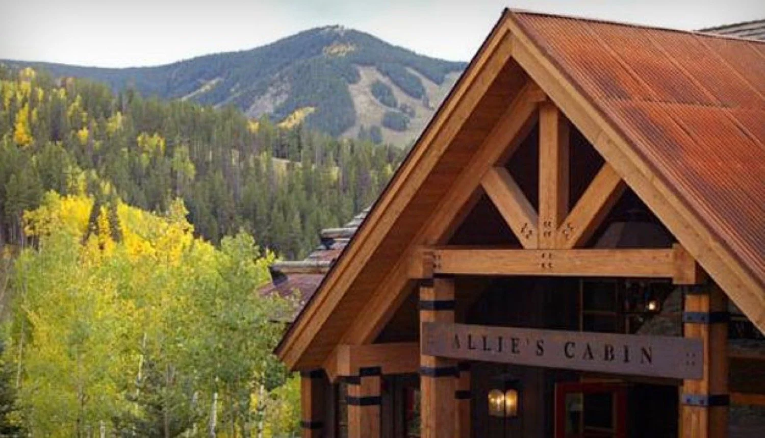 Allie's Cabin small wedding venue in Colorado