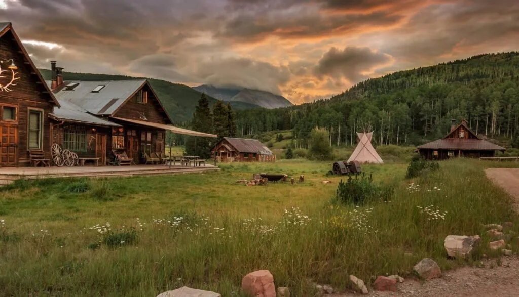 mountain wedding venue dunton hot springs