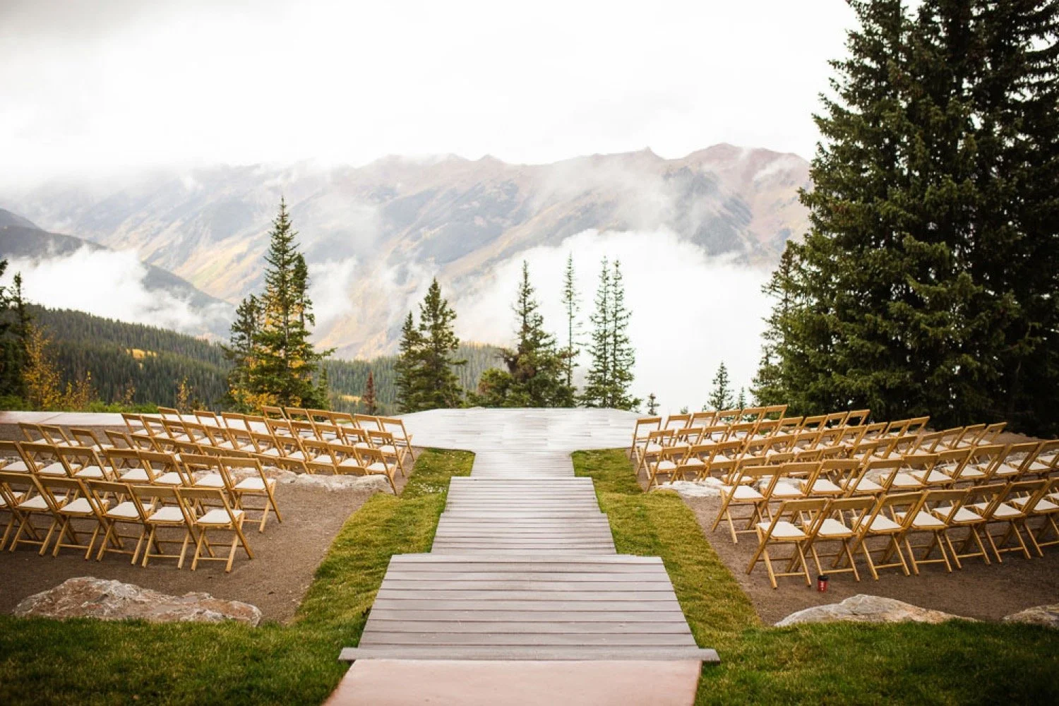 Little Nell wedding ceremony venue for a small wedding