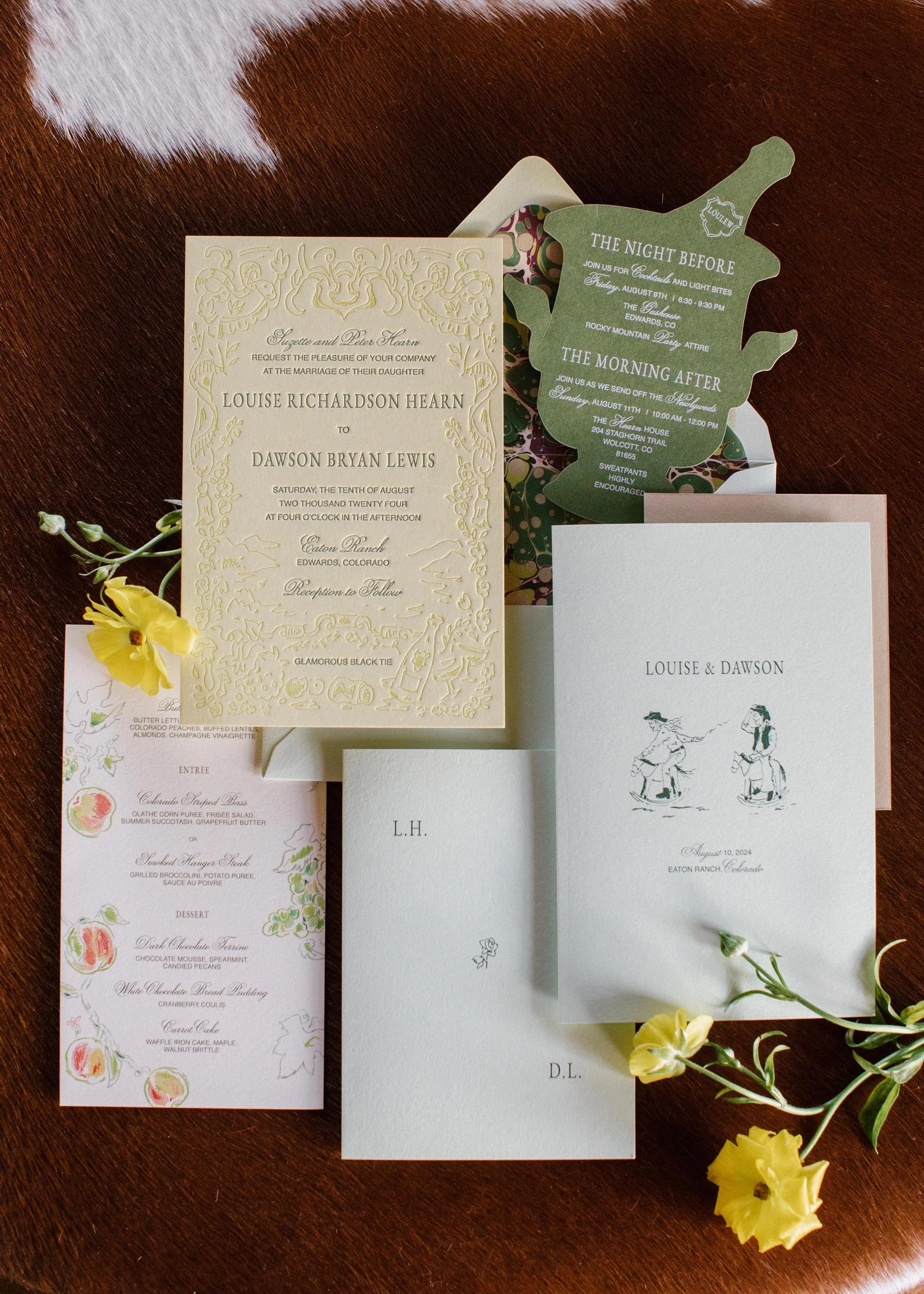 high quality luxurious wedding invitations