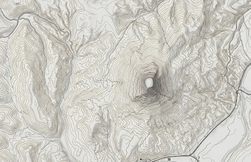 Topographic map of Devils Tower National Monument