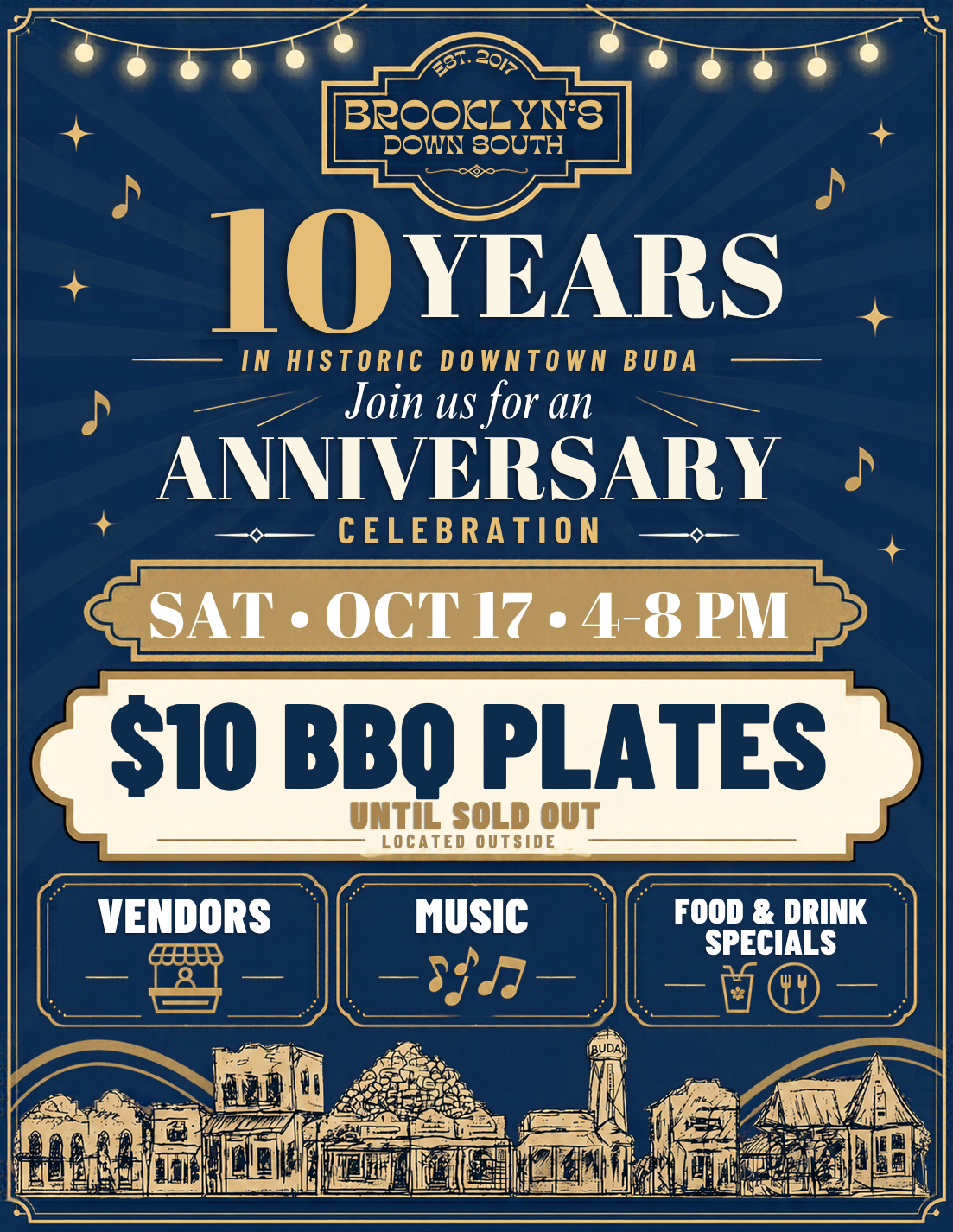 10 Year Anniversary Celebration 